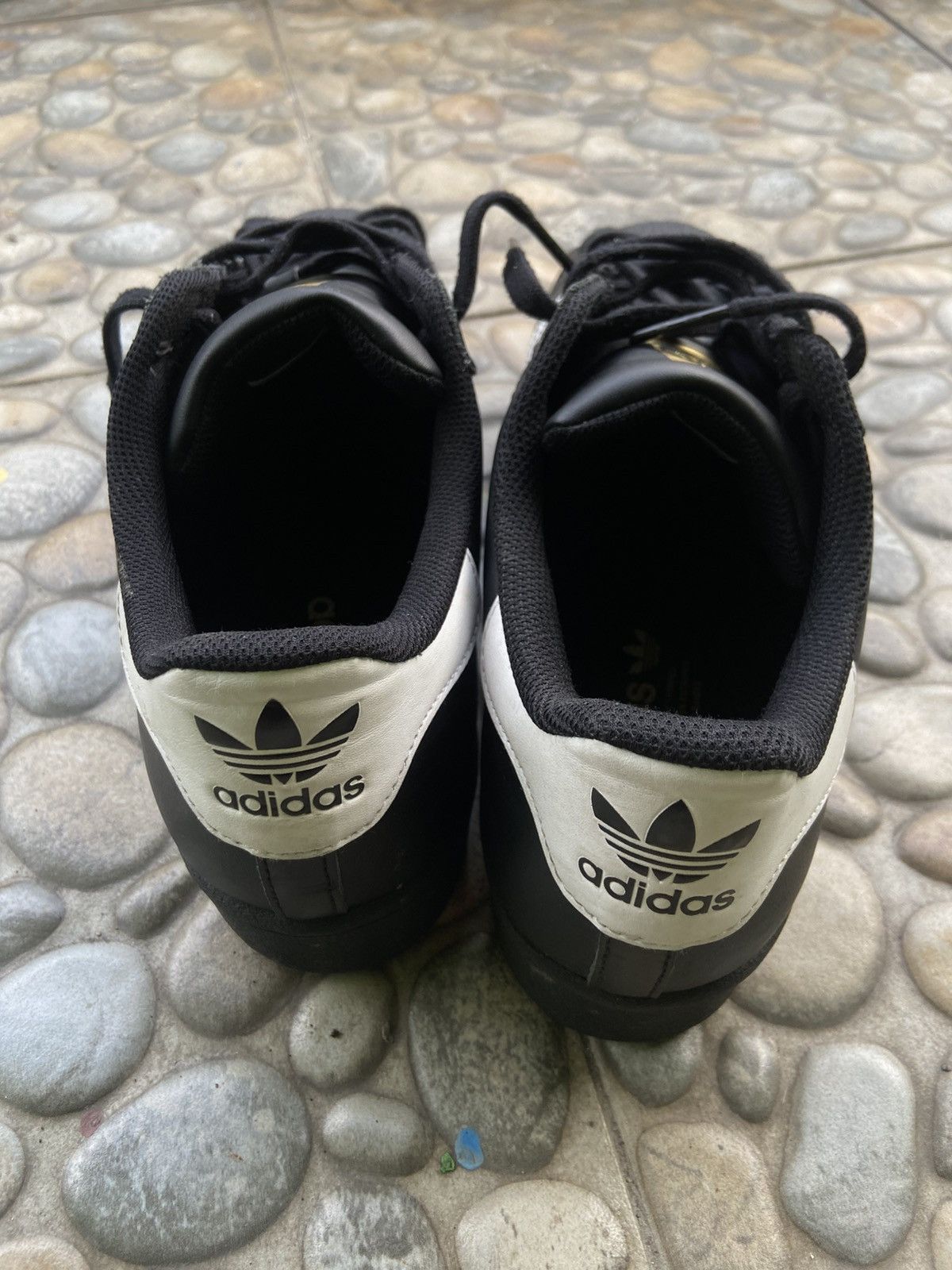 Adidas Adidas Superstar Sneakers Gold Black And White Size US 11.5 / EU 44-45 - 4 Thumbnail