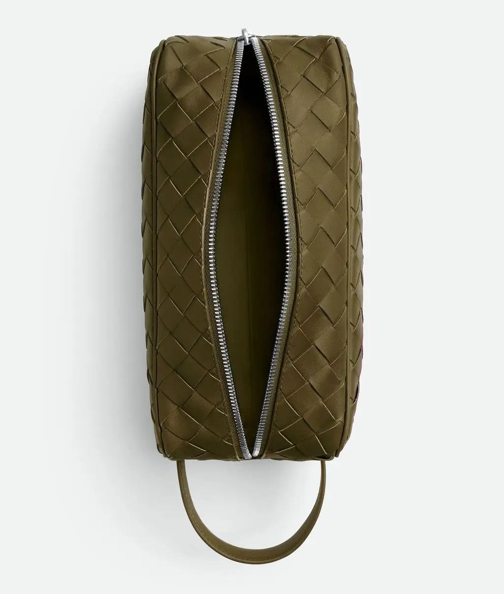 Bottega Veneta o1lf3ng10525 Size: OS / Intrecciato Travel Pouch in Mud Size ONE SIZE - 3 Thumbnail