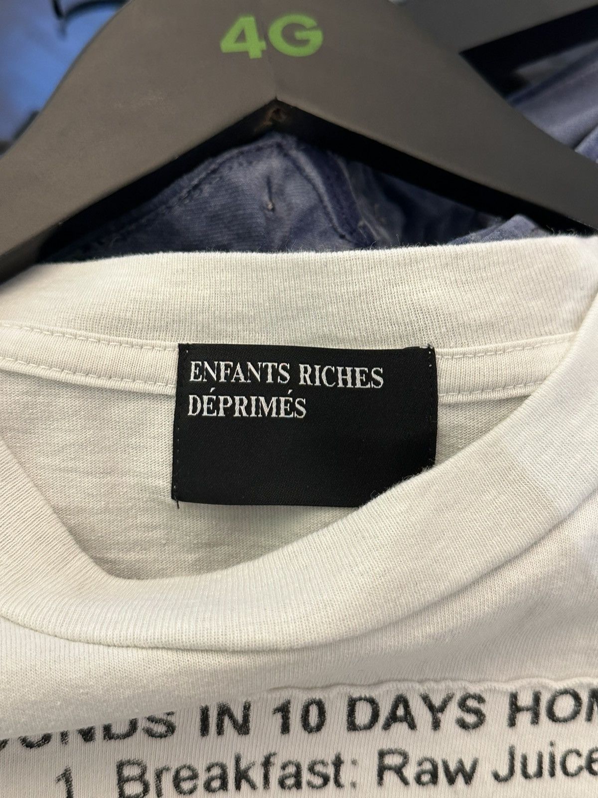 Enfants Riches Deprimes ENFANT RICHES DEPRIMES CROPPED BABY T Size L / US 10 / IT 46 - 4 Thumbnail