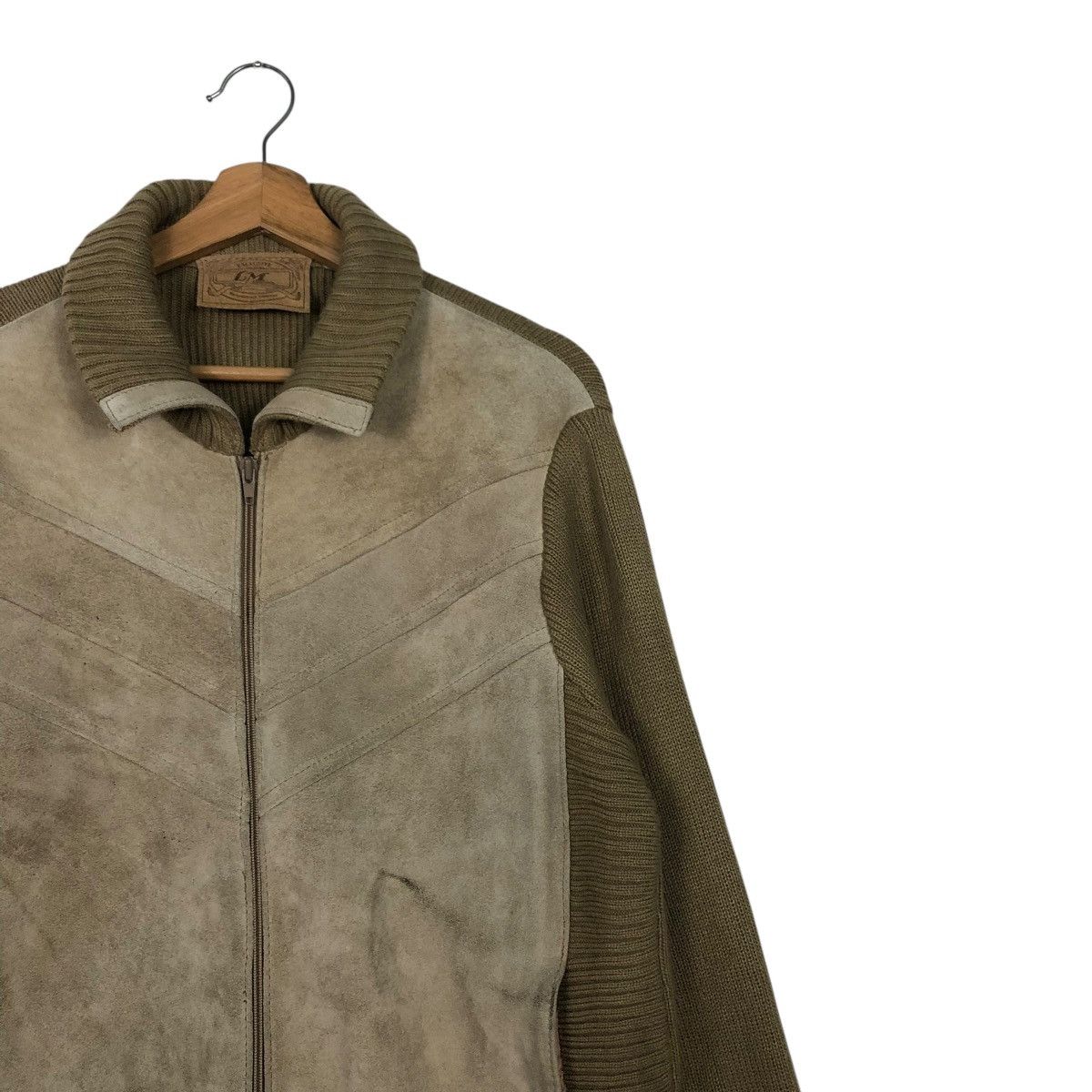 Japanese Brand 🔥VINTAGE LEATHER JACKET BIKER LANDMARK ISSEY MIYAKE Size US L / EU 52-54 / 3 - 8 Thumbnail