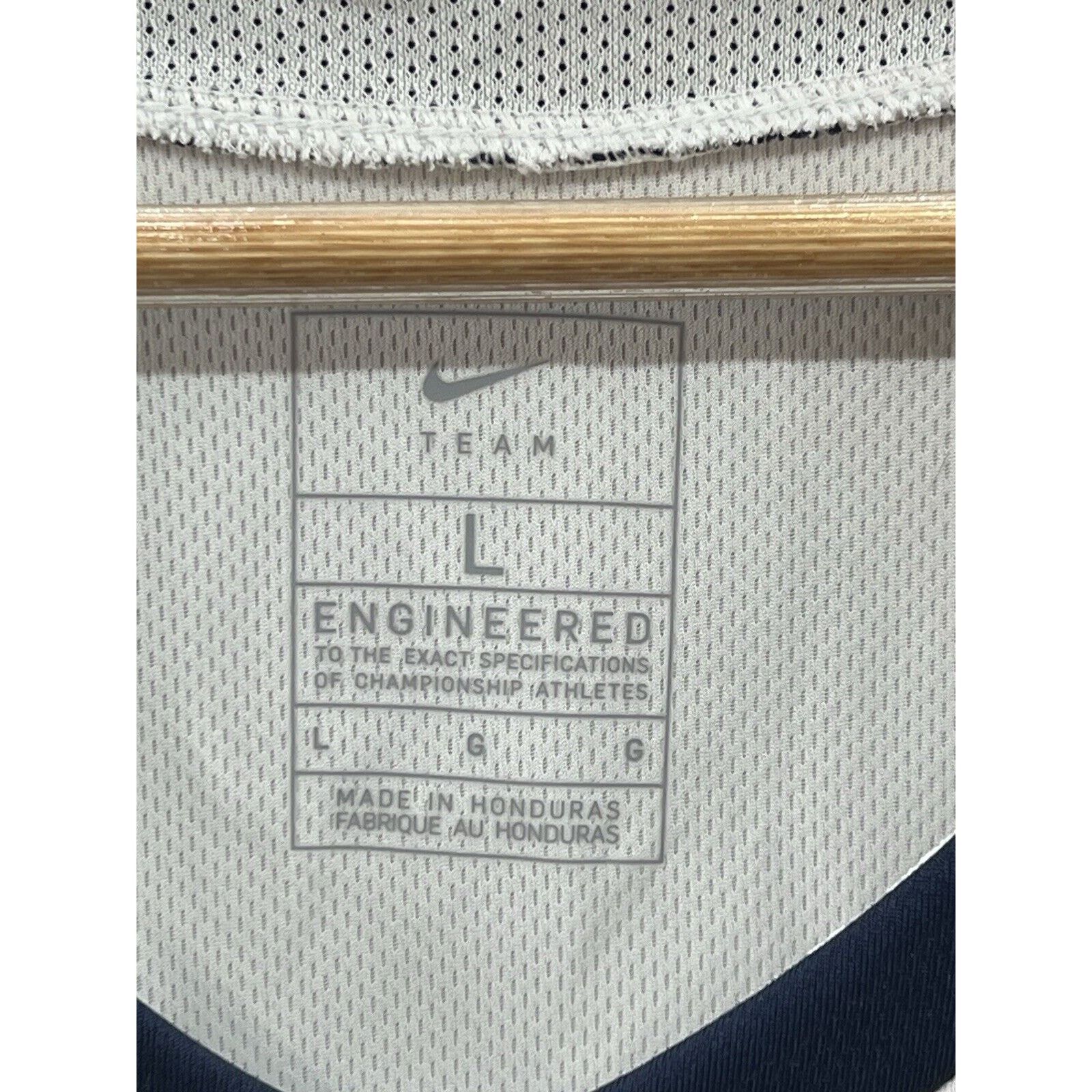 Nike Nike State Elite Bounce Basketball Jersey White Blue DN5278 Size US L / EU 52-54 / 3 - 3 Thumbnail