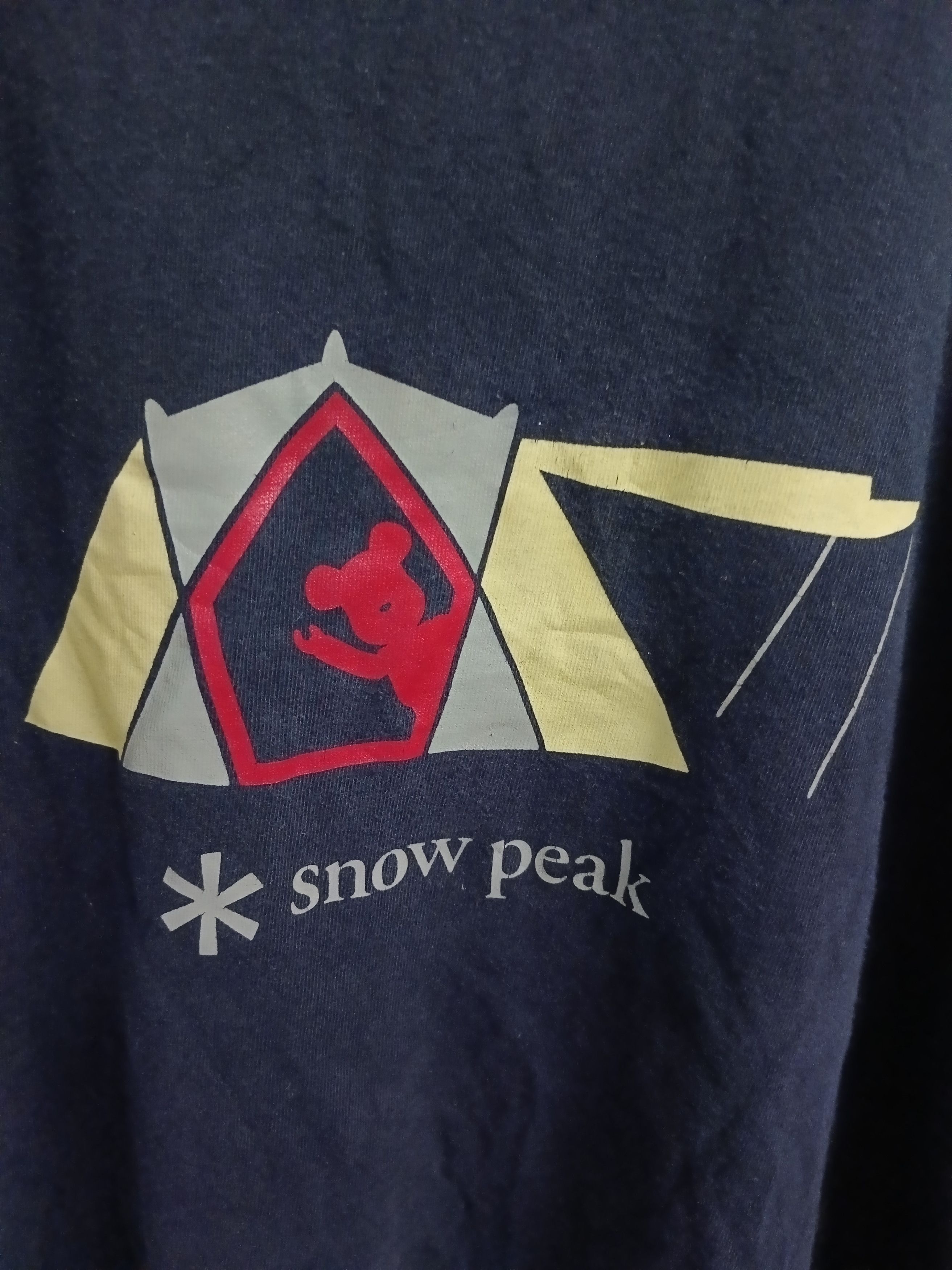 Medicom Toy × Snow Peak BEARBERICK X SNOW PEAK T SHIRT Size US M / EU 48-50 / 2 - 3 Thumbnail