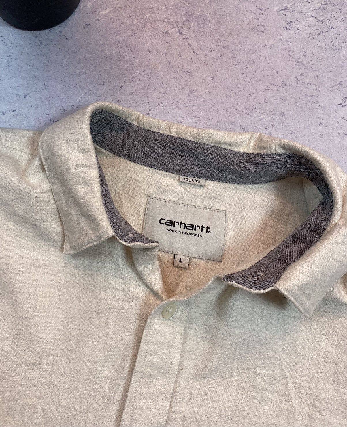 Carhartt × Carhartt Wip Carhartt WIP Men’s Grey Shirt Size Large Size US L / EU 52-54 / 3 - 7 Thumbnail