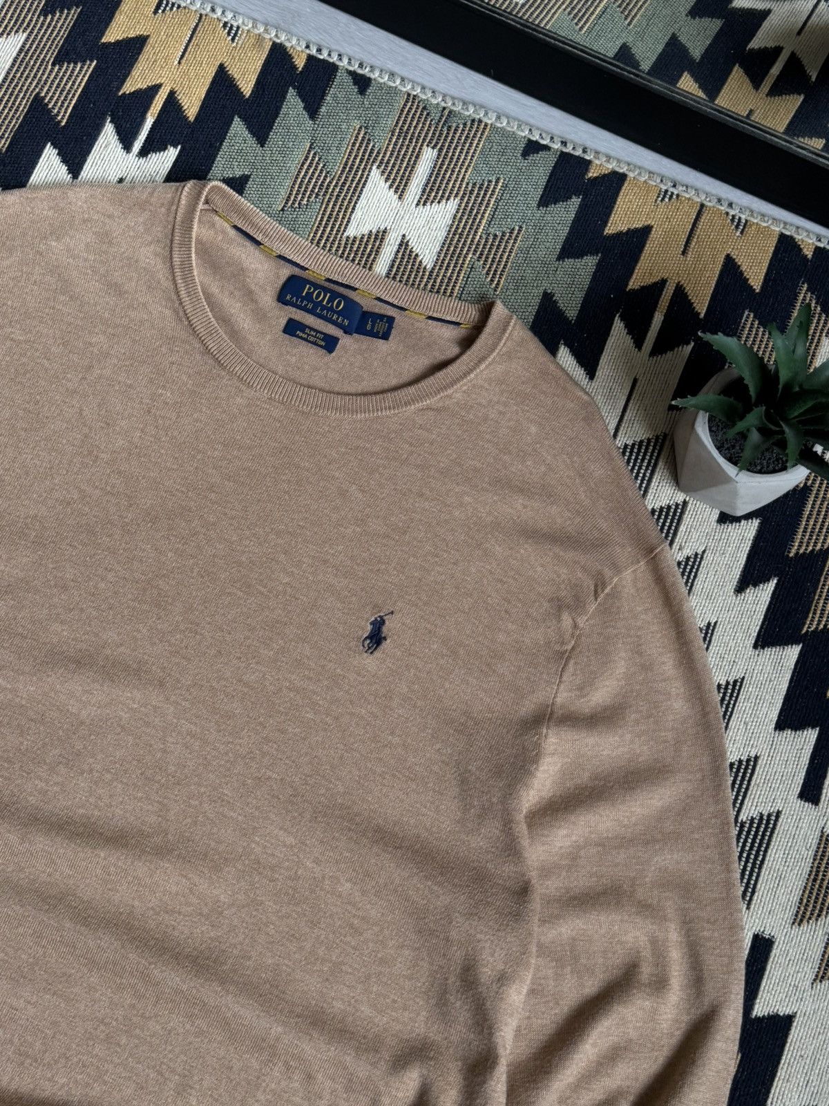 Polo Ralph Lauren Vintage Polo Ralph Lauren Prima Cotton Sweater Size US L / EU 52-54 / 3 - 5 Thumbnail