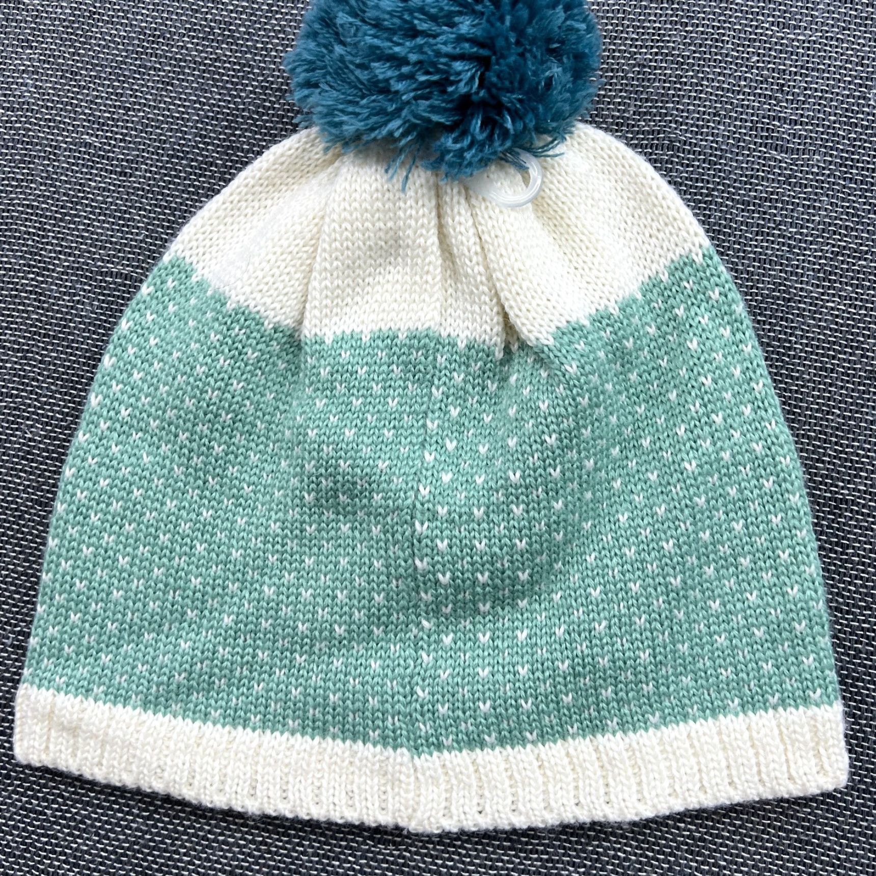 Vintage Kari Traa Womens Beanie Hat One Size Fair Isle Merino Wool Blend Knitted Size ONE SIZE - 2 Thumbnail