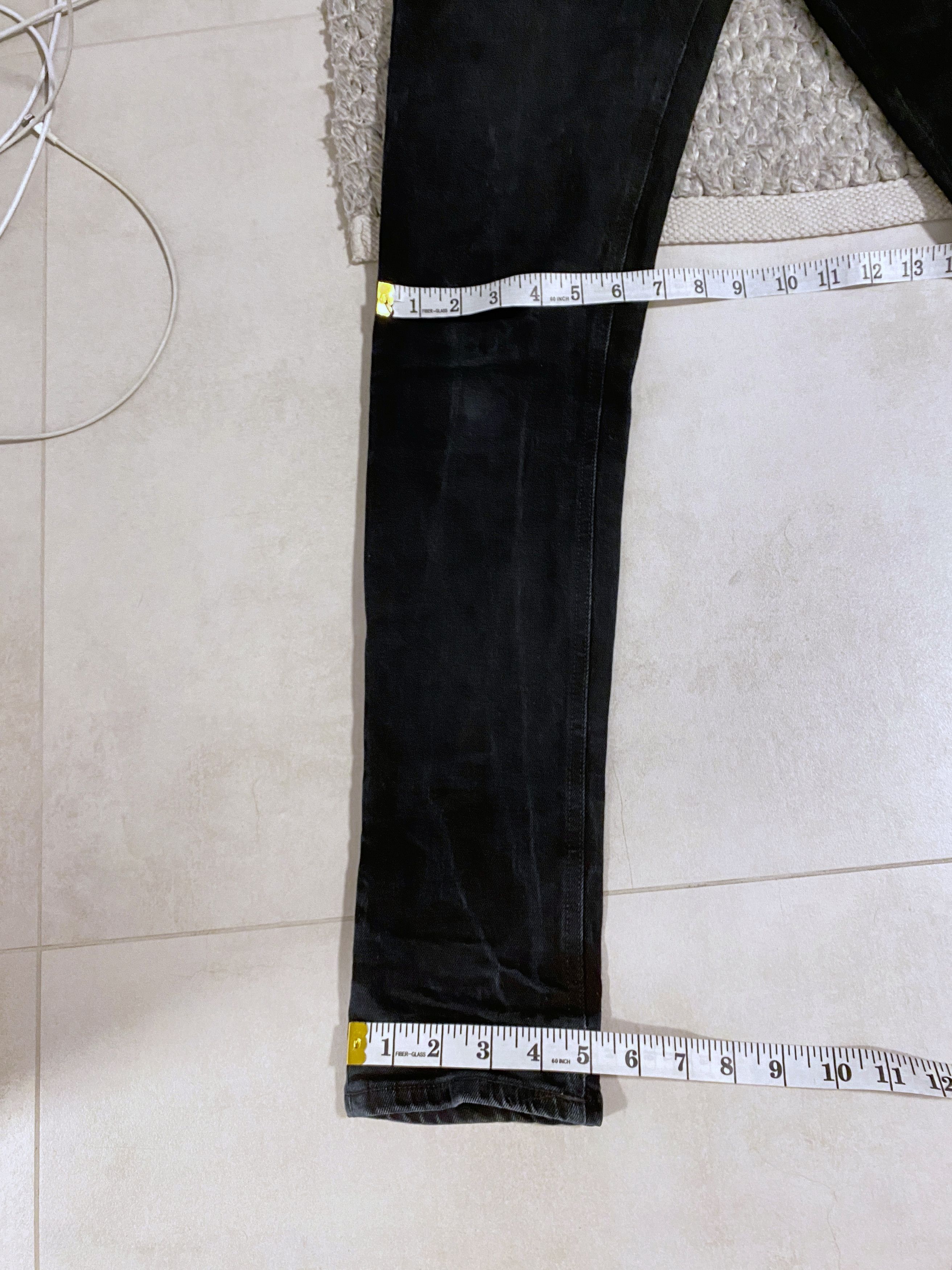 Nudie Jeans Nudie Jeans denim skinny lin black black size W 30 L 32 Size US 30 / EU 46 - 11 Thumbnail