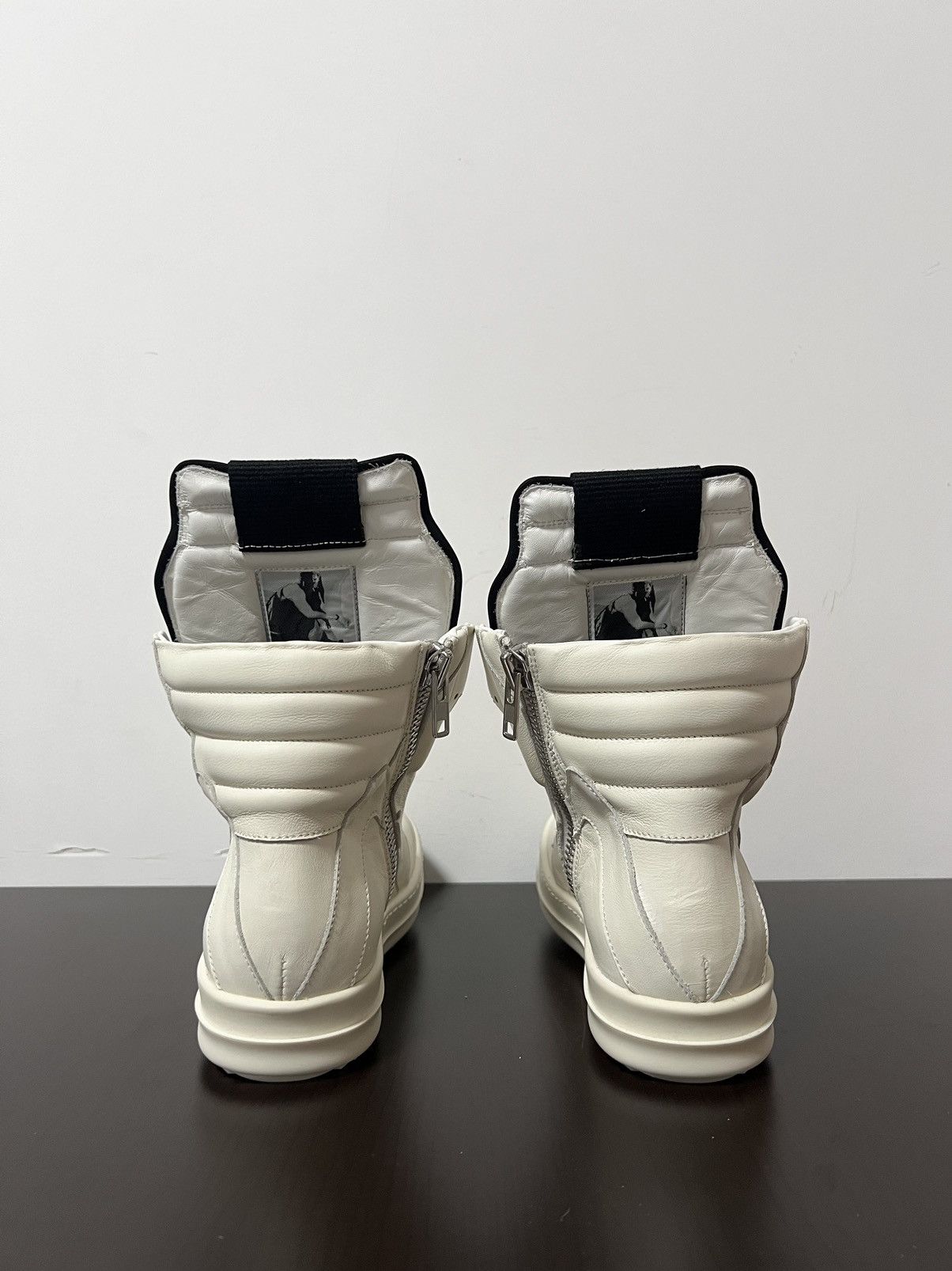 Rick Owens Rick owens white geobasket sz35 Size US 5 / IT 35 - 6 Thumbnail