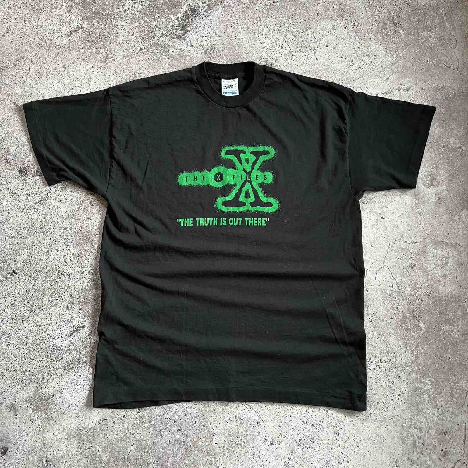 Band Tees Rare The X Files Vintage Tee 90s Sz XL Size US XL / EU 56 / 4 - 1 Thumbnail