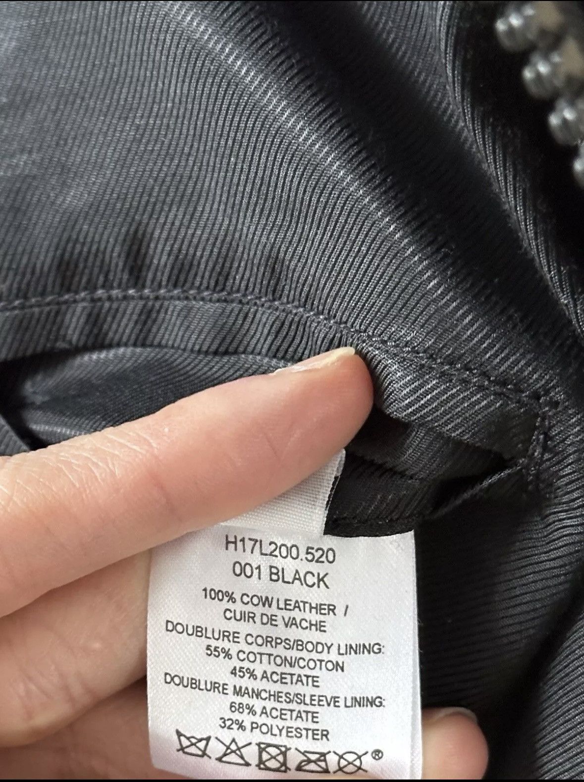 AMI Ami Paris leather jacket Size US XS / EU 42 / 0 - 4 Thumbnail