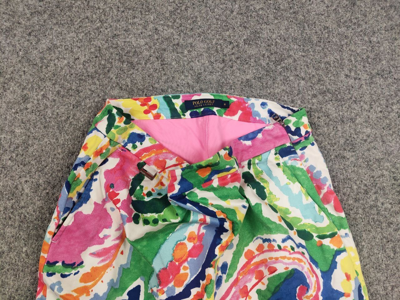 Polo Ralph Lauren Polo golf Ralph Lauren Bright Pattern Mini Skirt with shorts Size 26" / US 2 / IT 38 - 4 Thumbnail