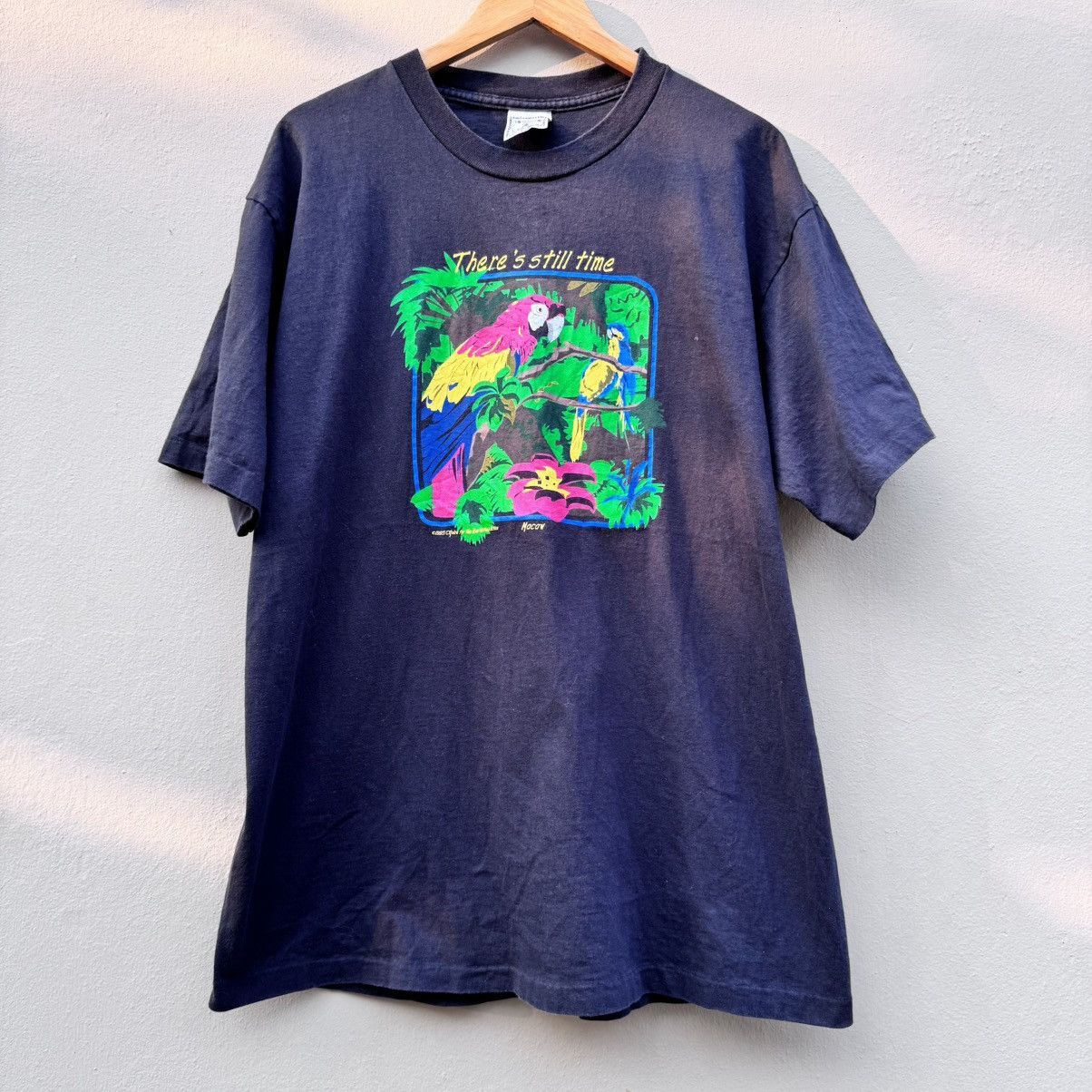 Other × Vintage Vintage macaw bird 1995 tee Size US XL / EU 56 / 4 - 1 Thumbnail