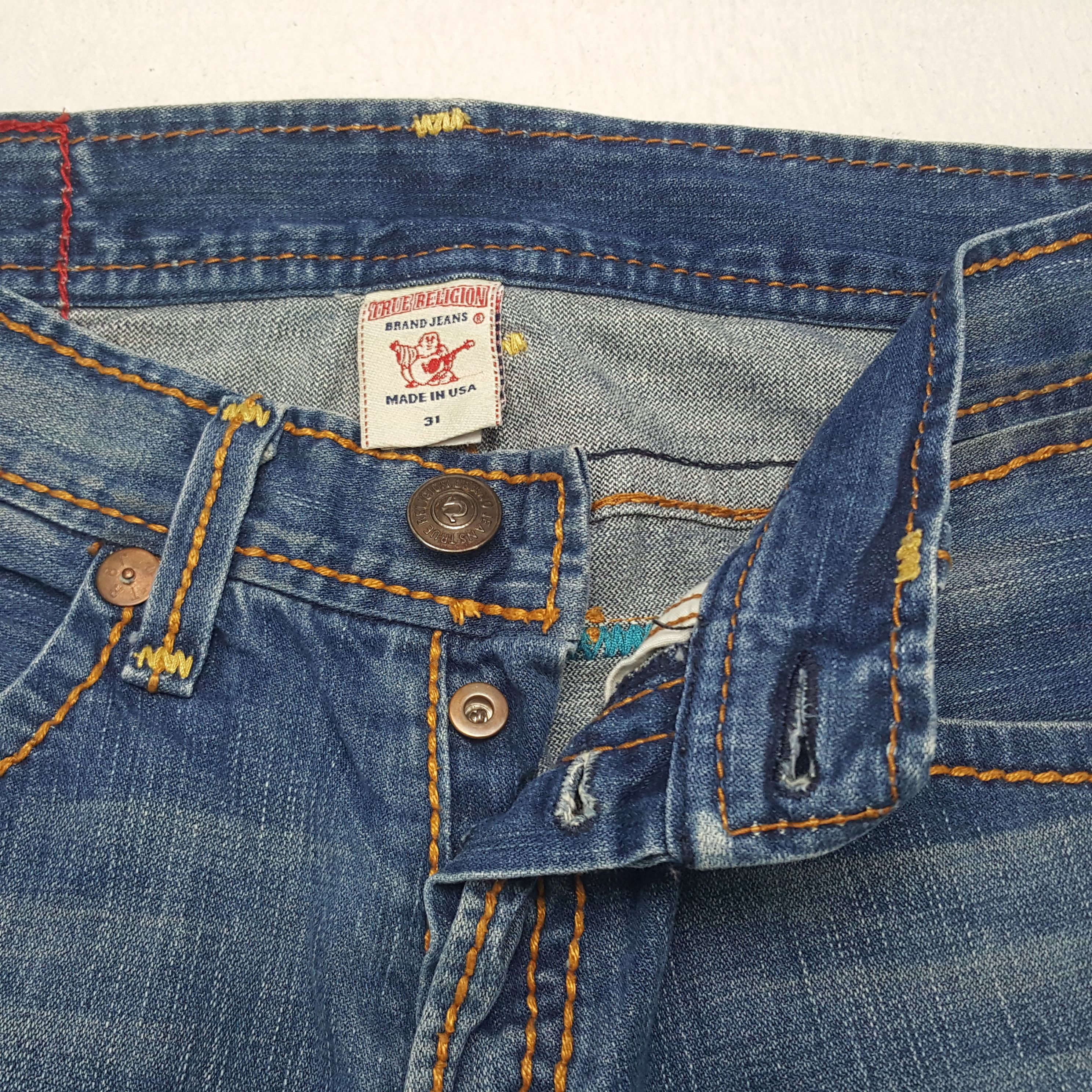 True Religion × Vintage Vintage True Religion USA Denim Jeans Size US 33 - 12 Thumbnail