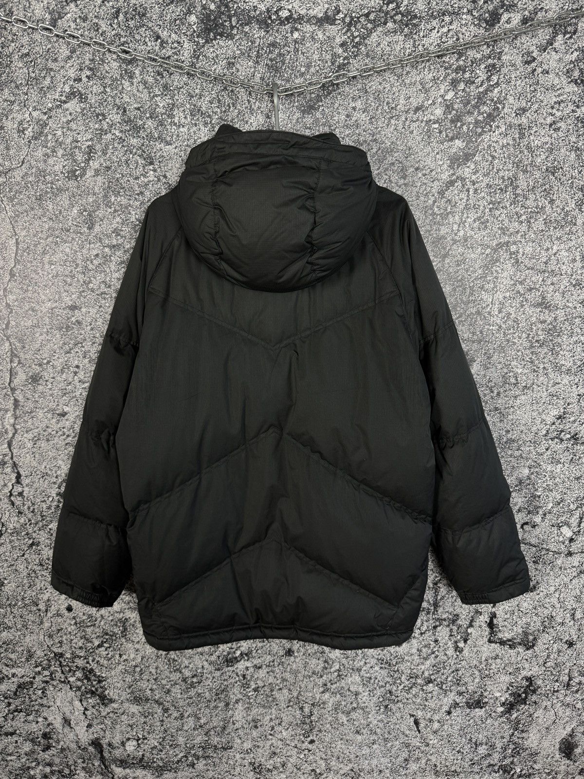 Nike Nike Vintage Down Puffer Jacket Warm Hooded Swoosh Logo Sz L Size US L / EU 52-54 / 3 - 13 Thumbnail