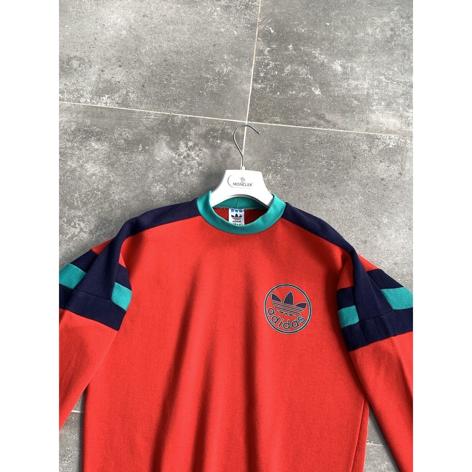 Adidas × Vintage Men's ADIDAS ORIGINALS Sweatshirt 80s Pullover Jumper SZ S Size US S / EU 44-46 / 1 - 12 Thumbnail