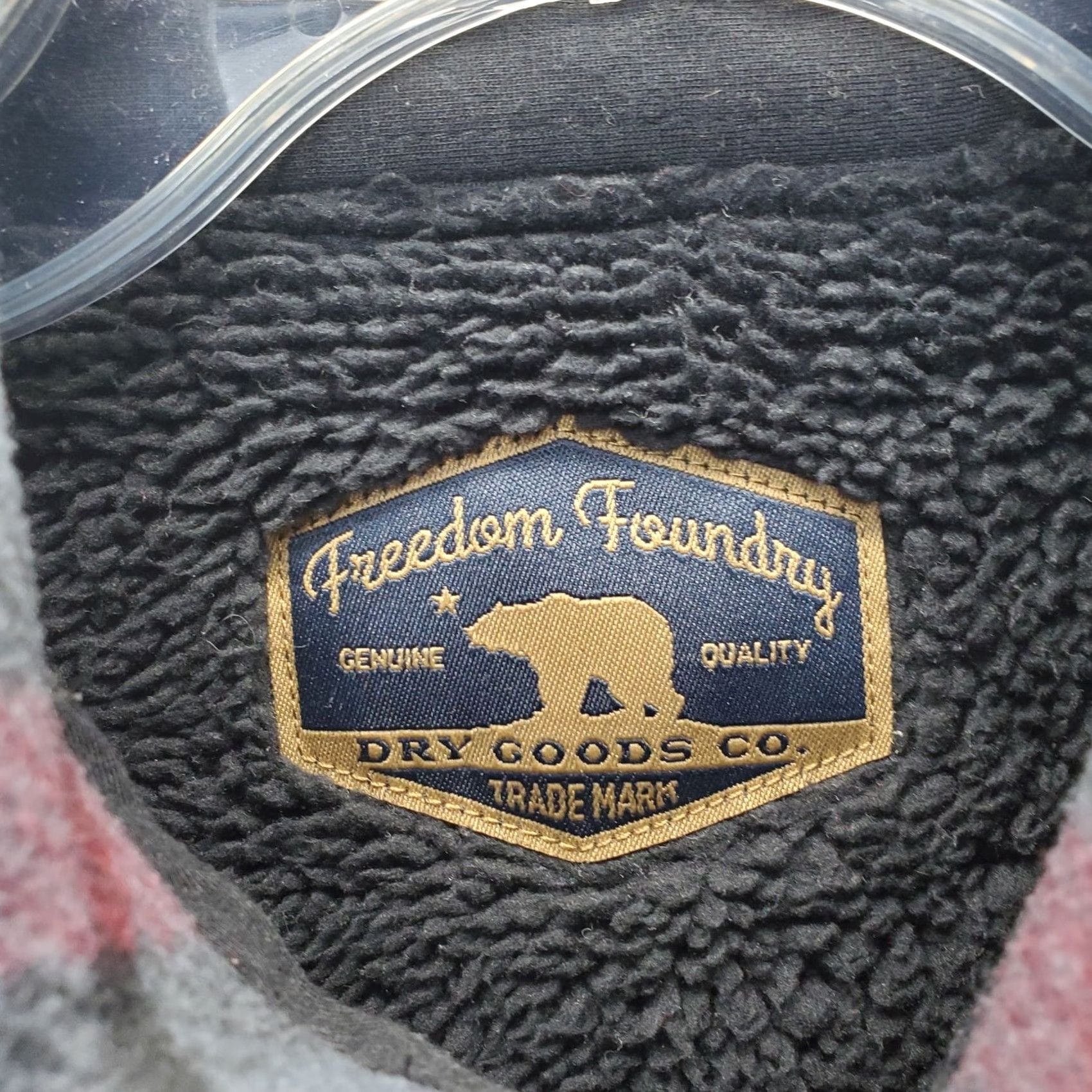 Vintage Freedom Foundry Mens Shacket Multi Plaid Sherpa Lined Button Front EUC M Size Size US M / EU 48-50 / 2 - 5 Thumbnail