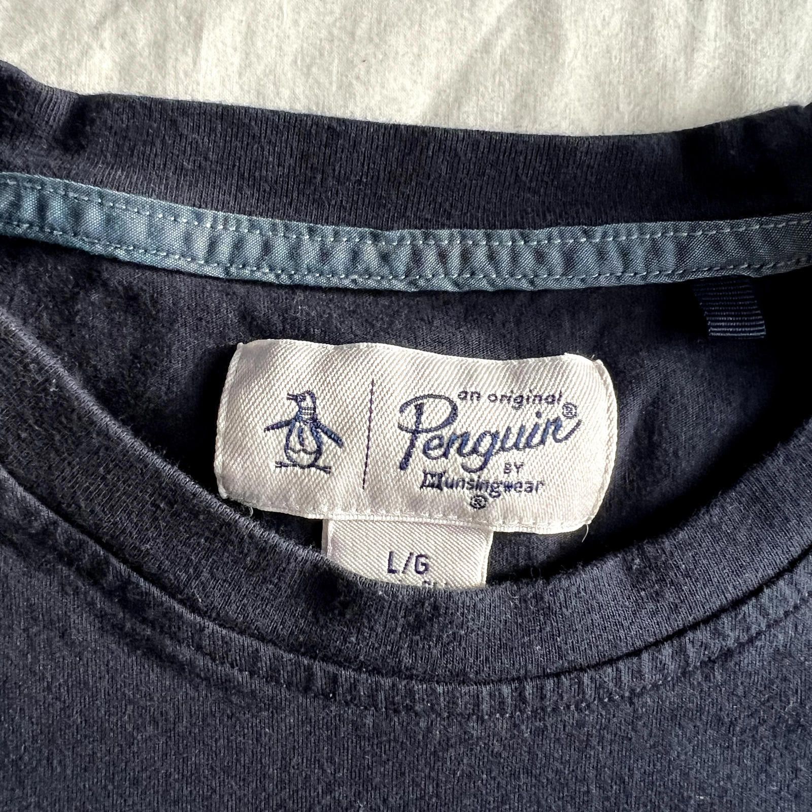 Original Penguin Original Penguin T-Shirt Navy Pocket Logo Mens Sz L Size US L / EU 52-54 / 3 - 3 Thumbnail