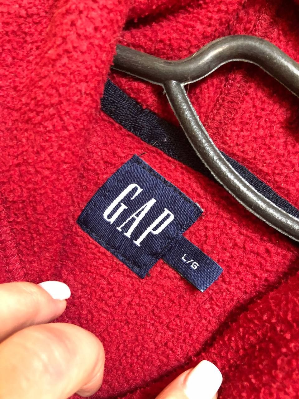Gap Gap vintage spellout Hoodie Size US L / EU 52-54 / 3 - 2 Thumbnail