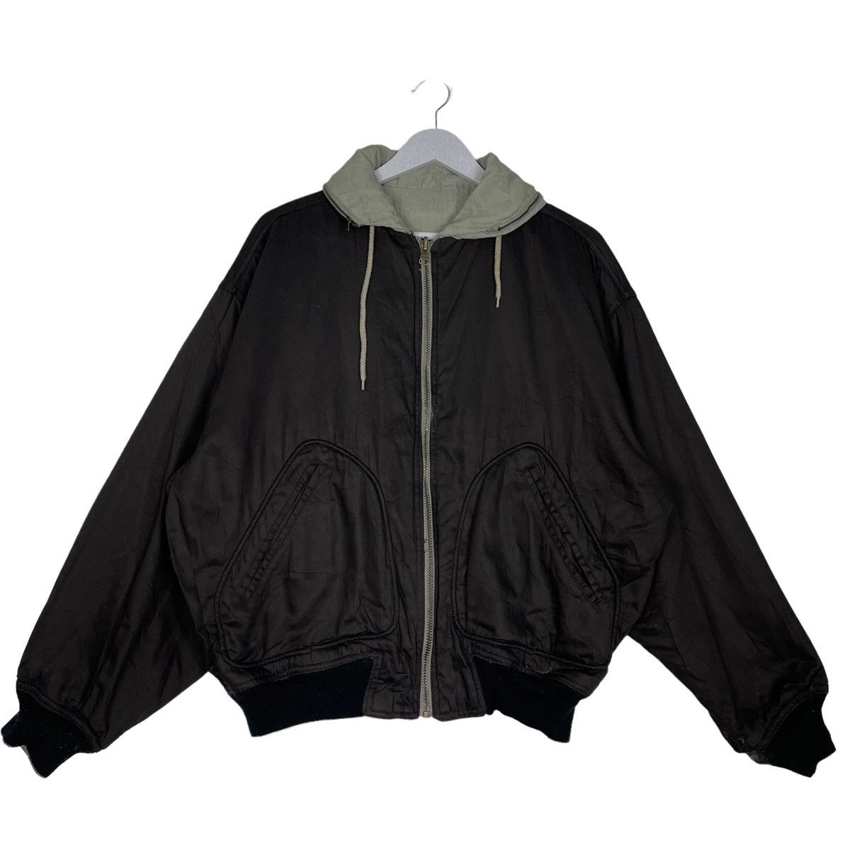 Japanese Brand 💥90s SEASON STARTER MA1 RIOT BOMBER JACKET Size US M / EU 48-50 / 2 - 4 Thumbnail