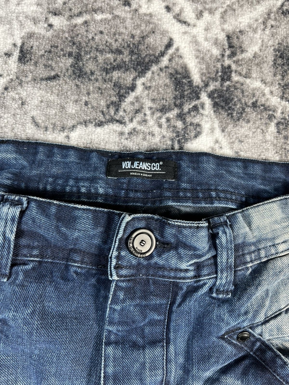 Voi Jeans Voi Jeans Distressed Cargo Denim Blue Y2K Fit Size US 30 / EU 46 - 8 Thumbnail
