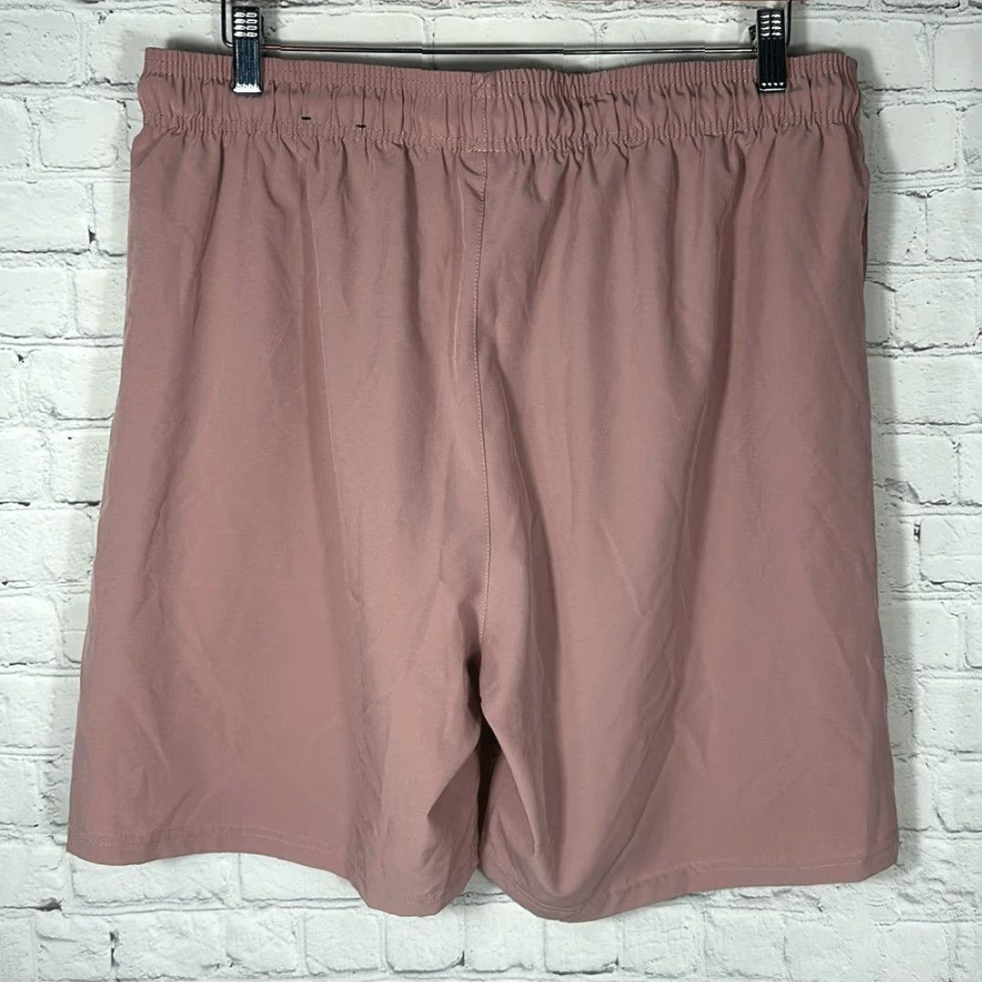 NBA VINTAGE NBA Basketball Athletic Shorts Men's XL Pink Pockets Sports Mens Reg Large Red Athletic Size US 36 / EU 52 - 4 Thumbnail