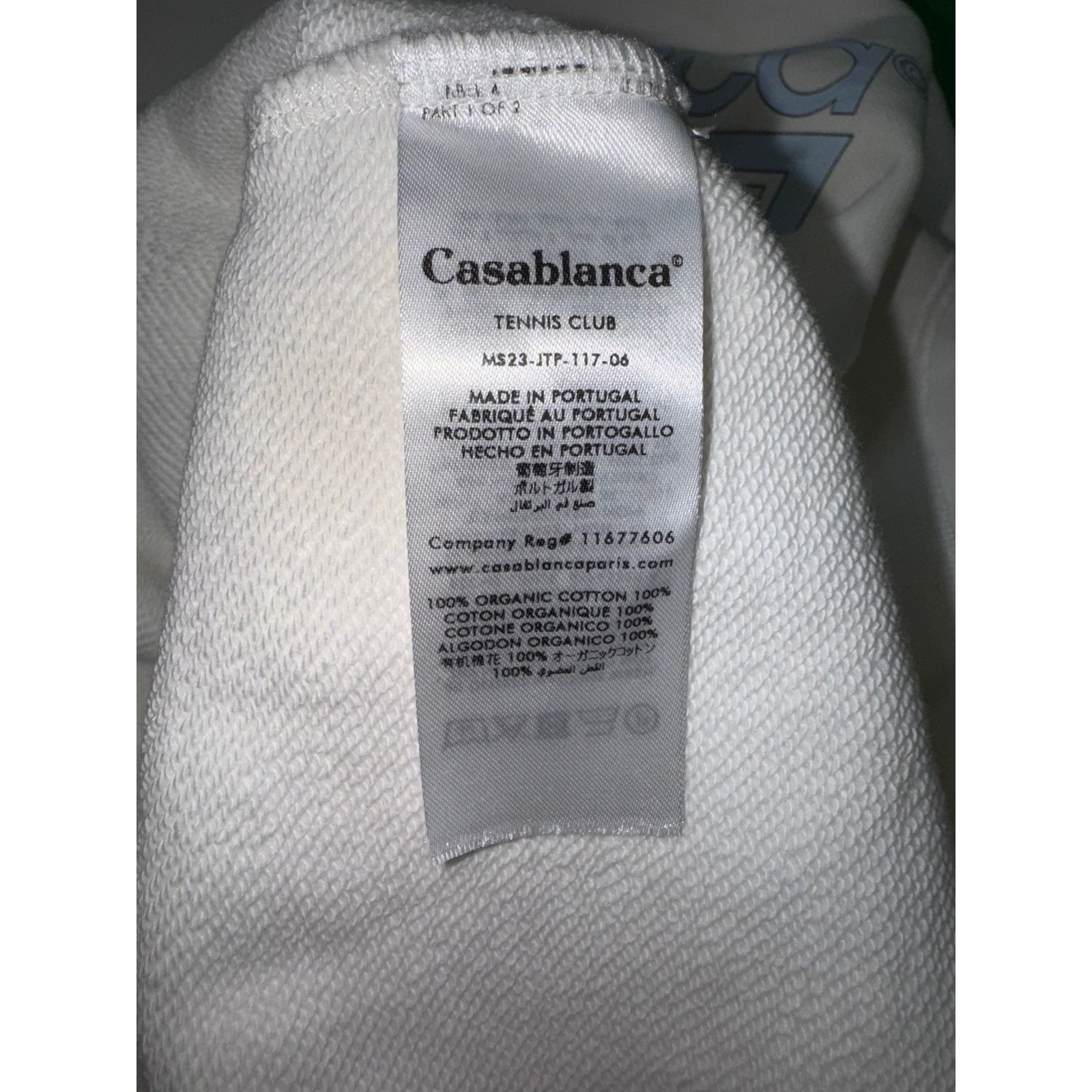 Casablanca Casablanca Graphic White Crewneck Size XL / US 12-14 / IT 48-50 - 5 Thumbnail
