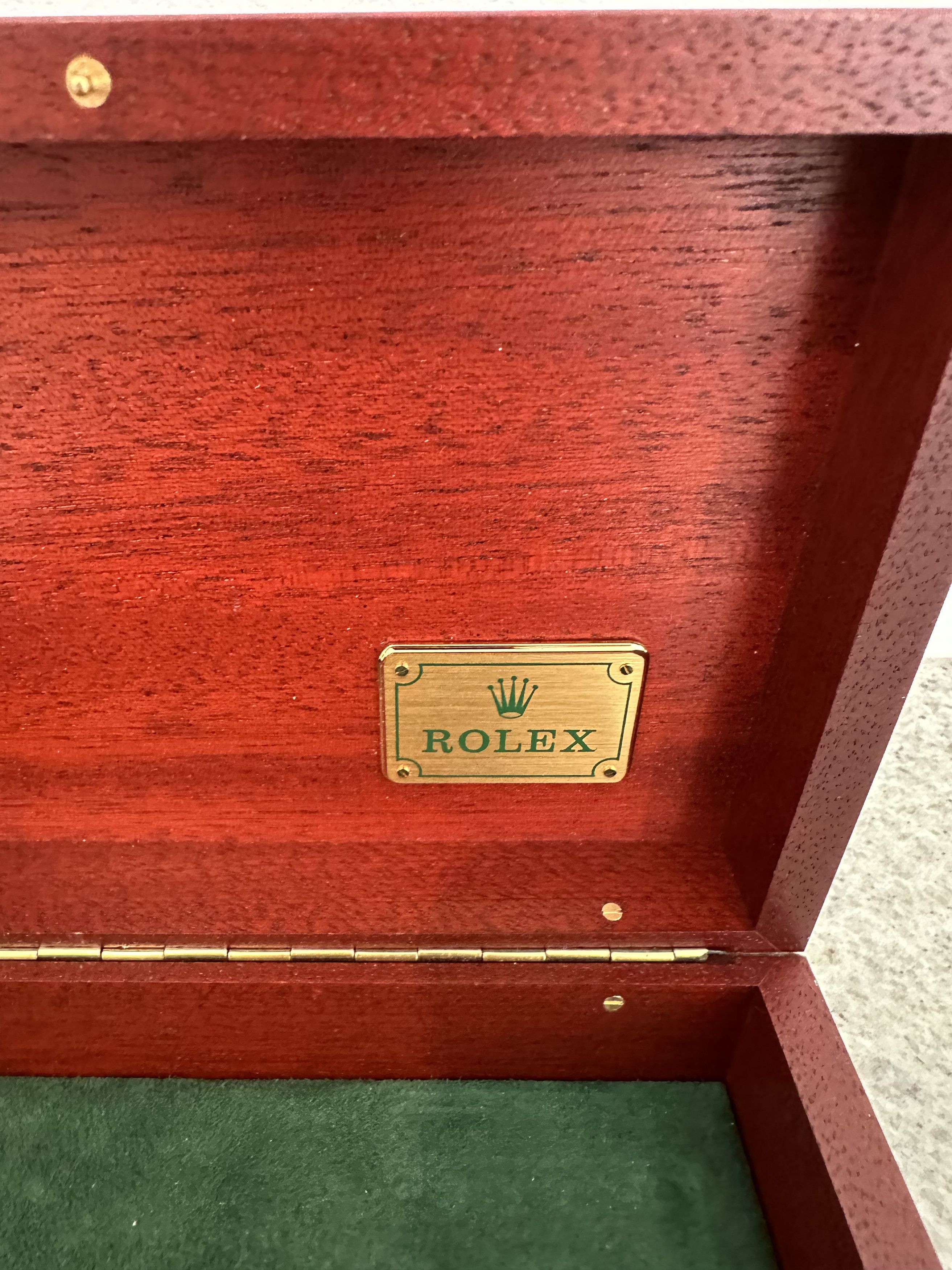 Rolex Rolex Vintage Watch Box Wood (69-00-09) Size ONE SIZE - 4 Thumbnail