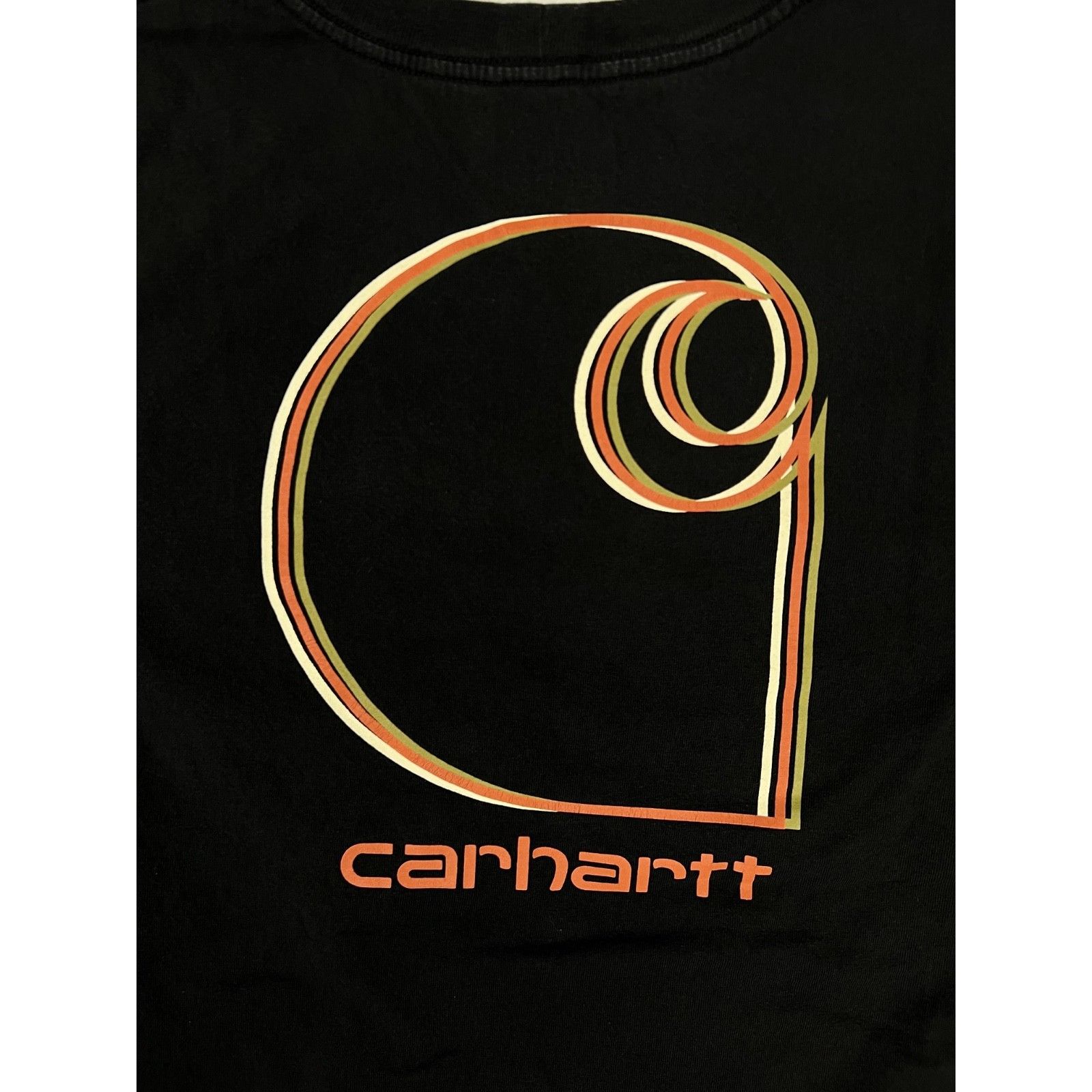 Carhartt Carhartt Relax Fit Pocket T-Shirt Size XL Black Back Logo Size US XL / EU 56 / 4 - 7 Thumbnail