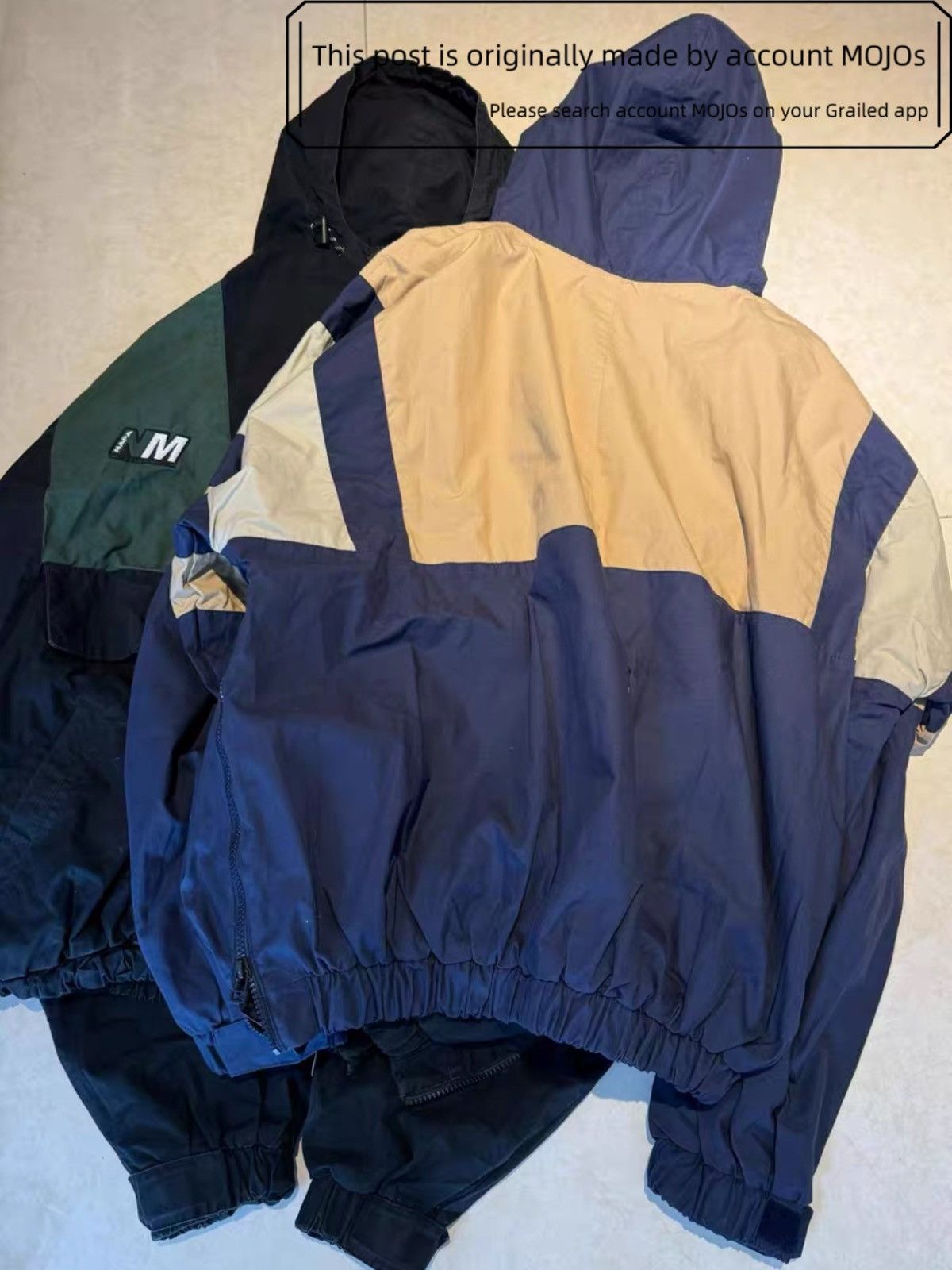 Martine Rose Sz L Martine Rose Black & Green Padded Jacket mojos1154 Size US L / EU 52-54 / 3 - 4 Thumbnail