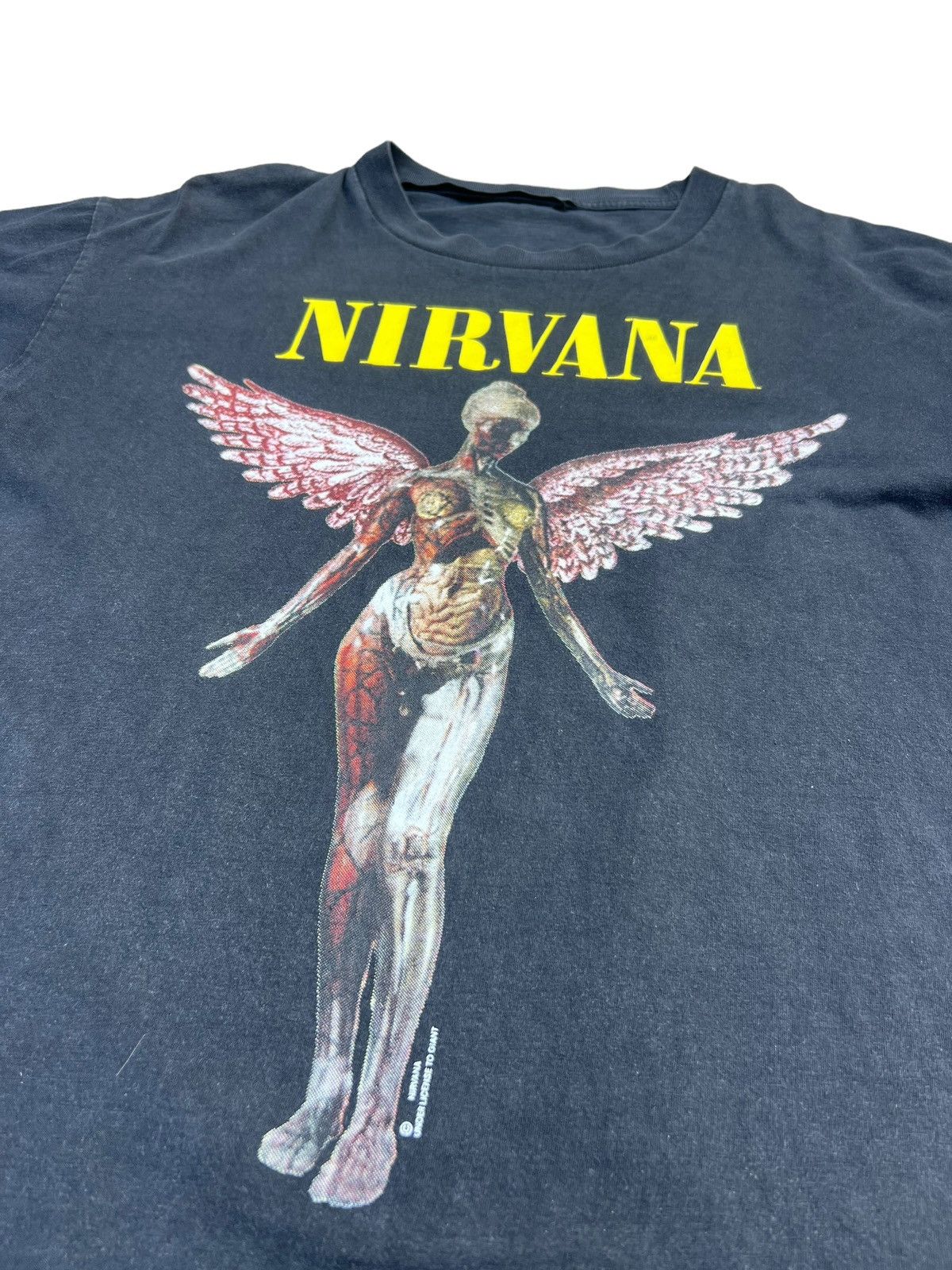 Band Tees Vintage Y2K Nirvana In Utero Grunge Rock Band t shirt Size US L / EU 52-54 / 3 - 12 Thumbnail