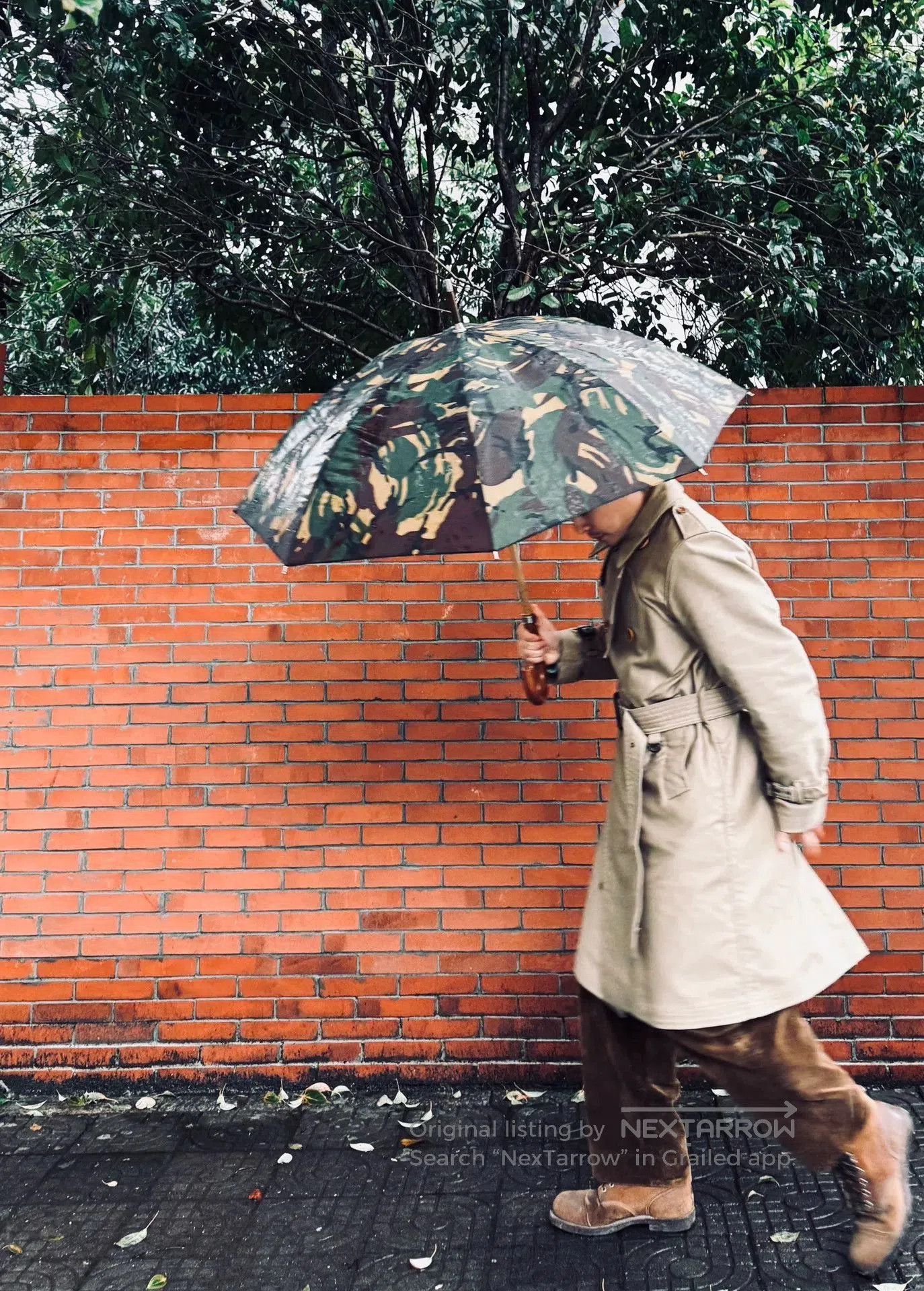 stylish desert yellow trench coat for spring.