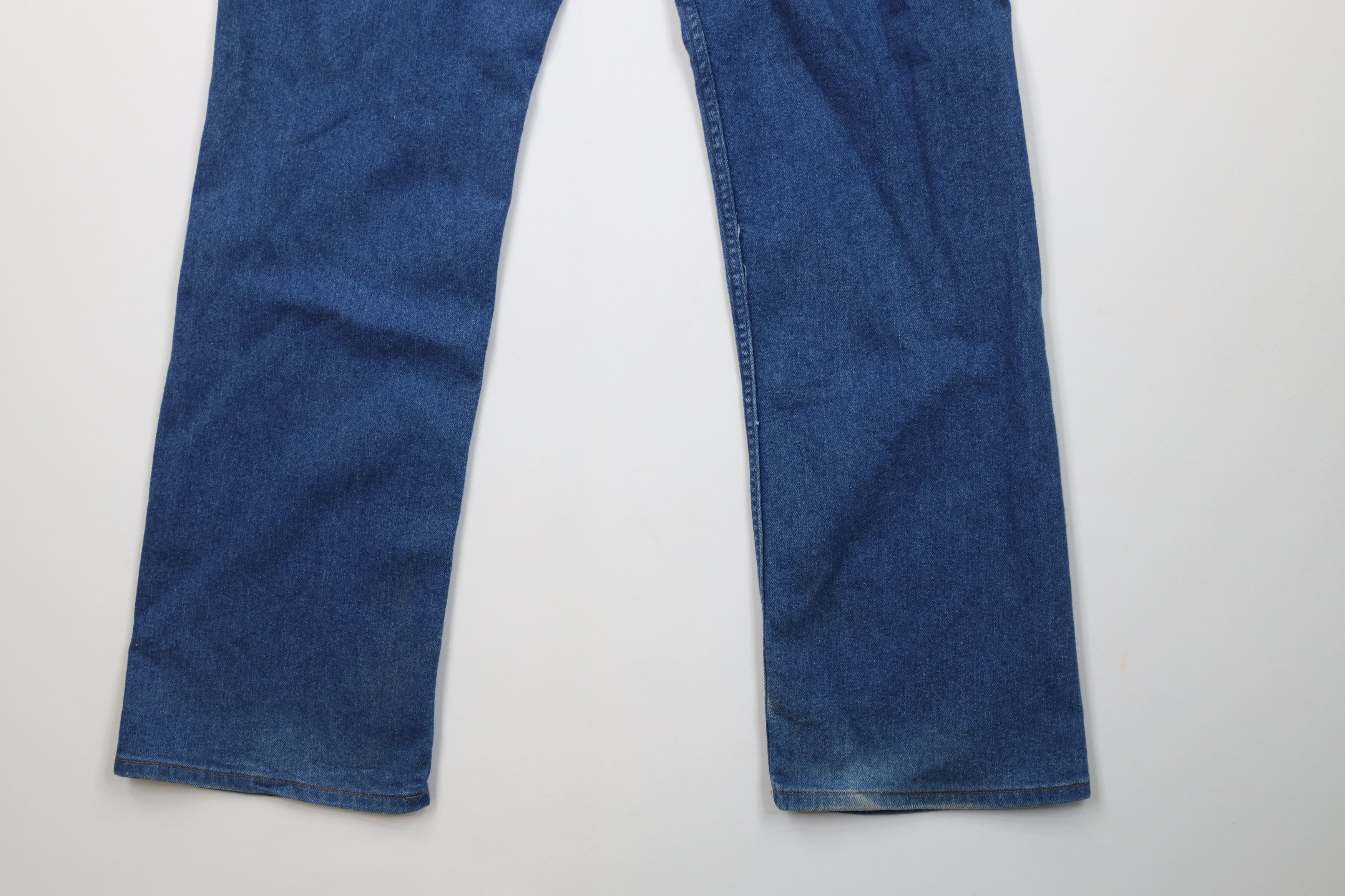 Levi's Vintage 80s Levis Stretch Wide Leg Denim Jeans Blue USA Size US 40 / EU 56 - 14 Thumbnail
