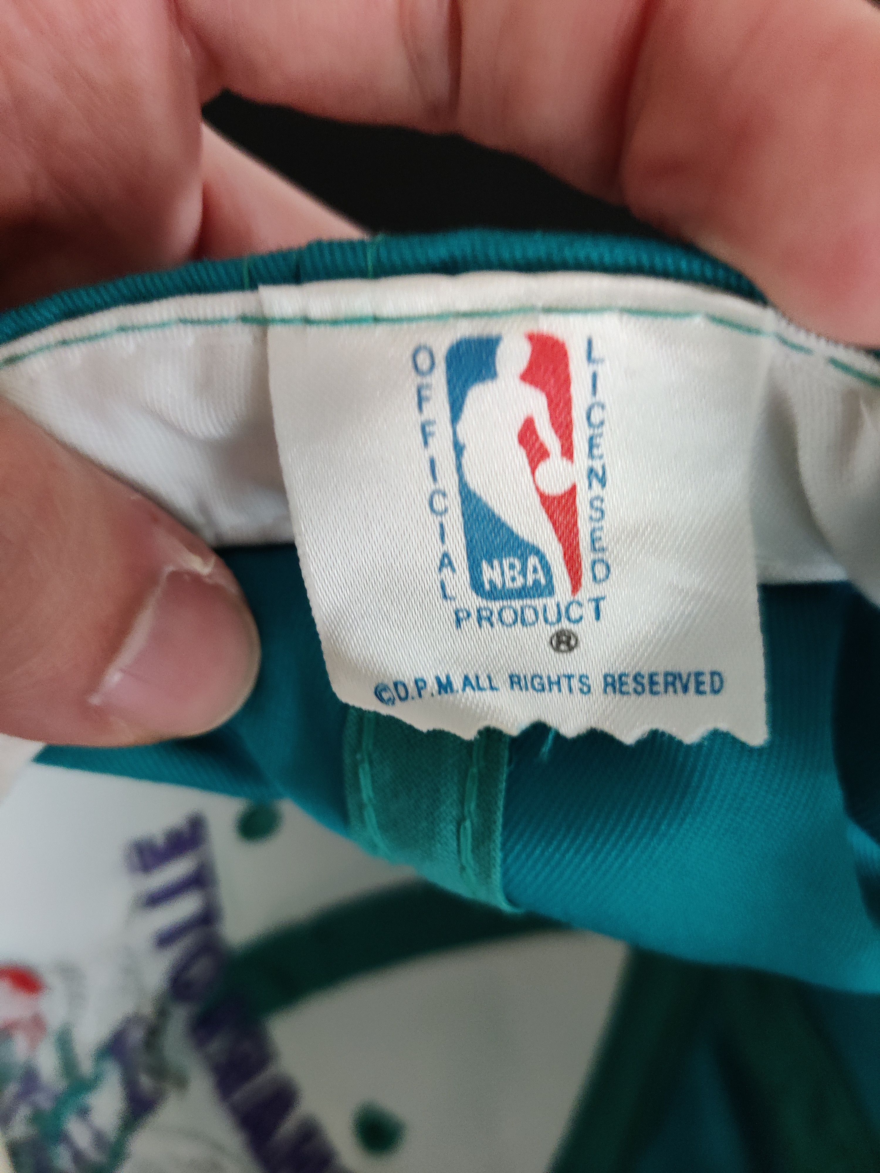 Vintage Youngan Charlotte Hornets NBA Snapback Vintage 90s Teal Size ONE SIZE - 3 Thumbnail
