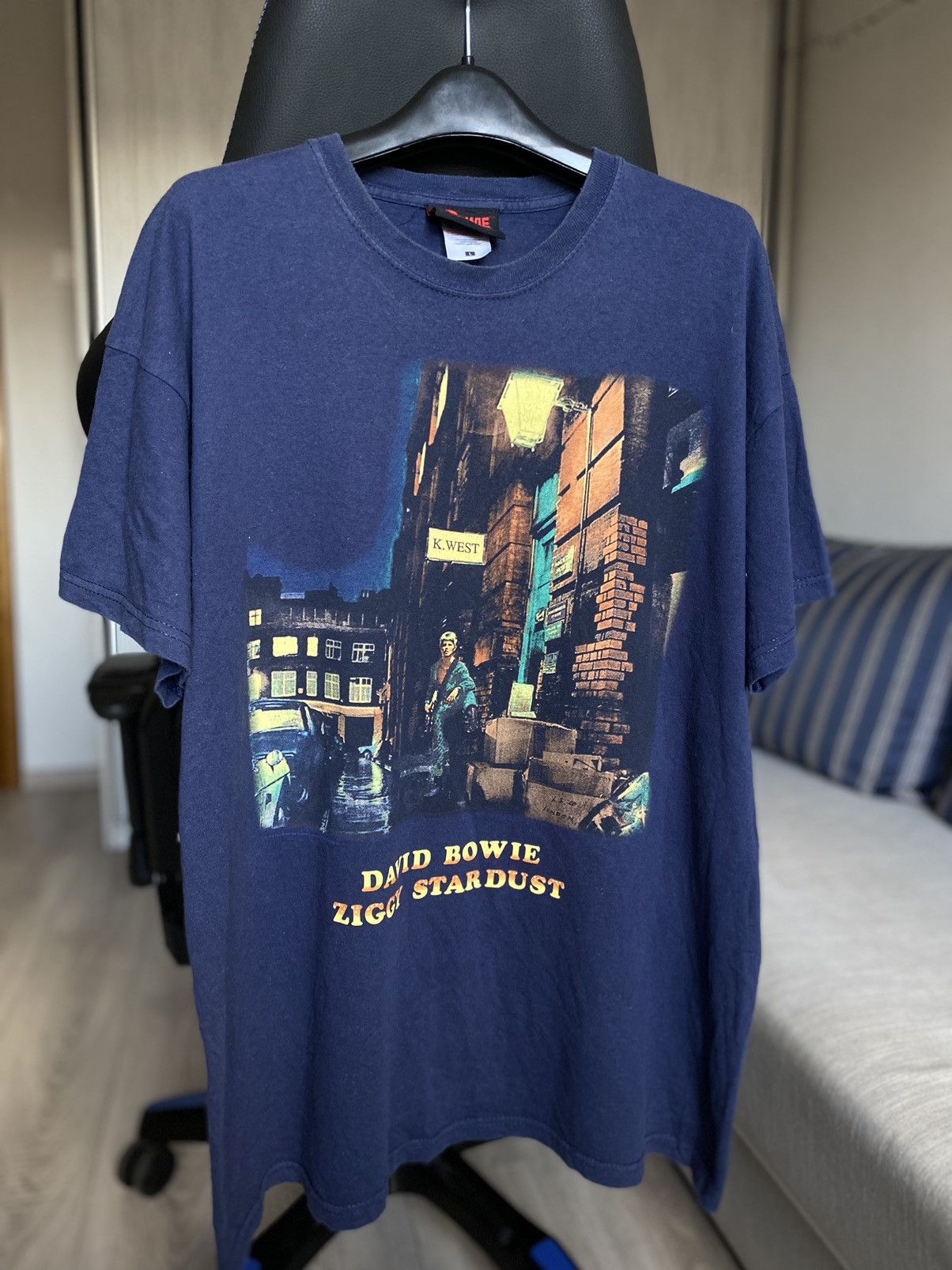 Vintage 1998 David Bowie ziggy stardust t shirt