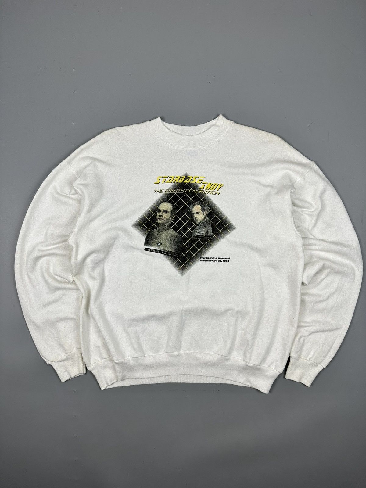 Vintage Startrek Starbase Indy The 8th Generation Sweatshirt