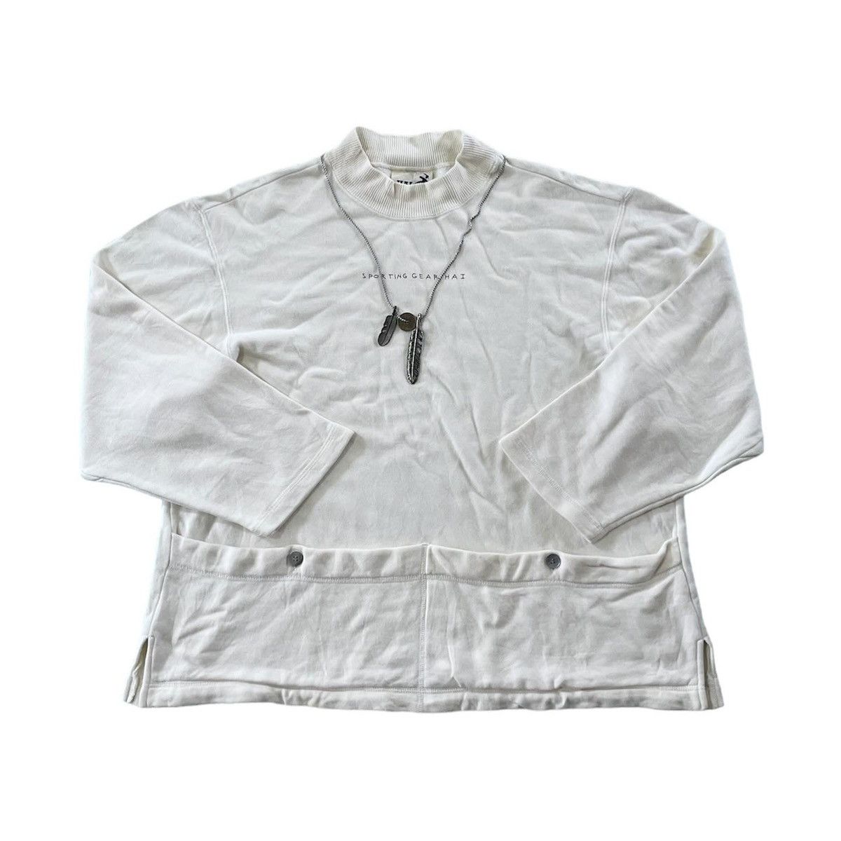 Issey Miyake HAI SPORTING GEAR Two Pocket Sweatshirt Size US M / EU 48-50 / 2 - 1 Thumbnail
