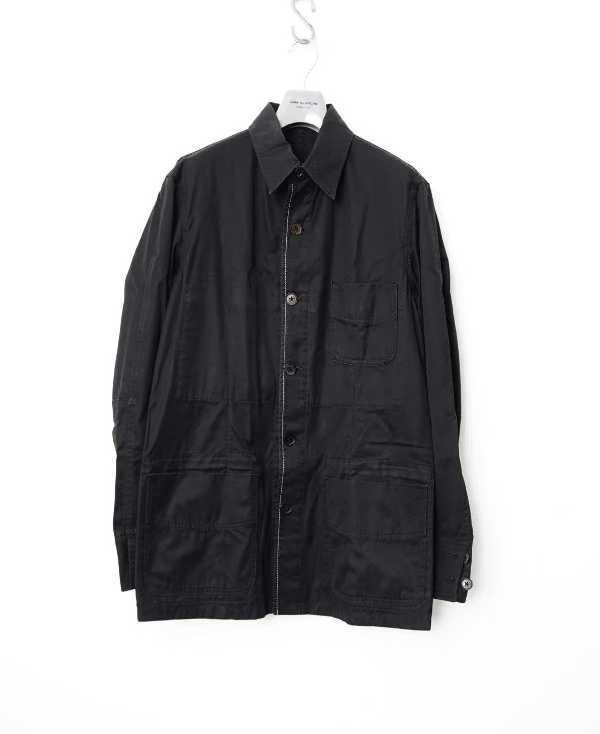 Yohji Yamamoto Yohji Yamamoto Stitch Detail Three-Pocket Jacket Size US L / EU 52-54 / 3 - 1 Thumbnail
