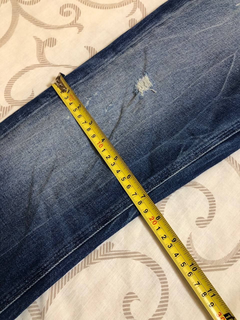 G-Star G-Star RAW Men's Dark Tapered Denim distressed Jeans Size US 31 - 10 Thumbnail