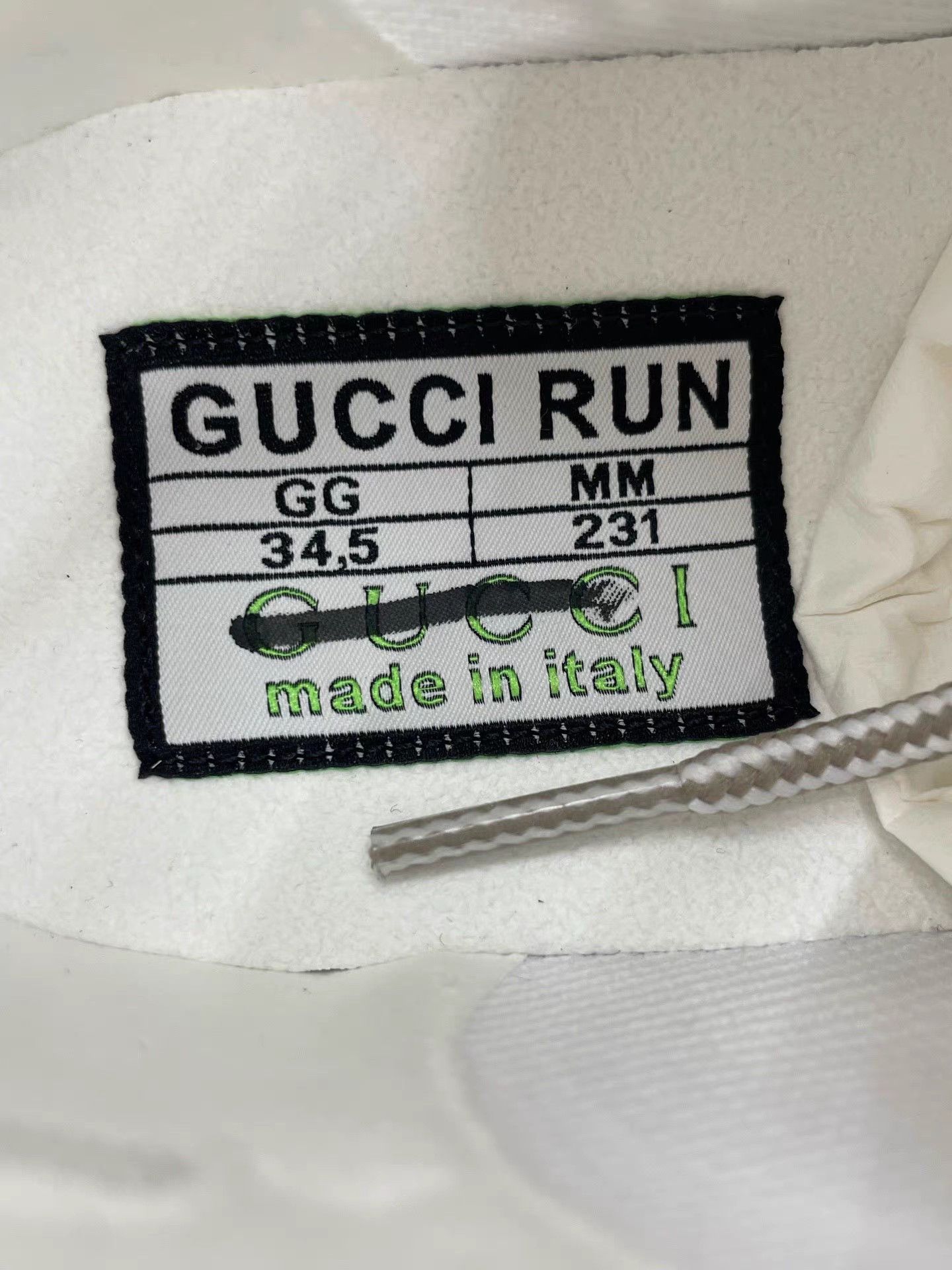 Gucci GUCCI RUN Low-Top Casual Shoes K2 Size US 4.5 / IT 34.5 - 6 Thumbnail