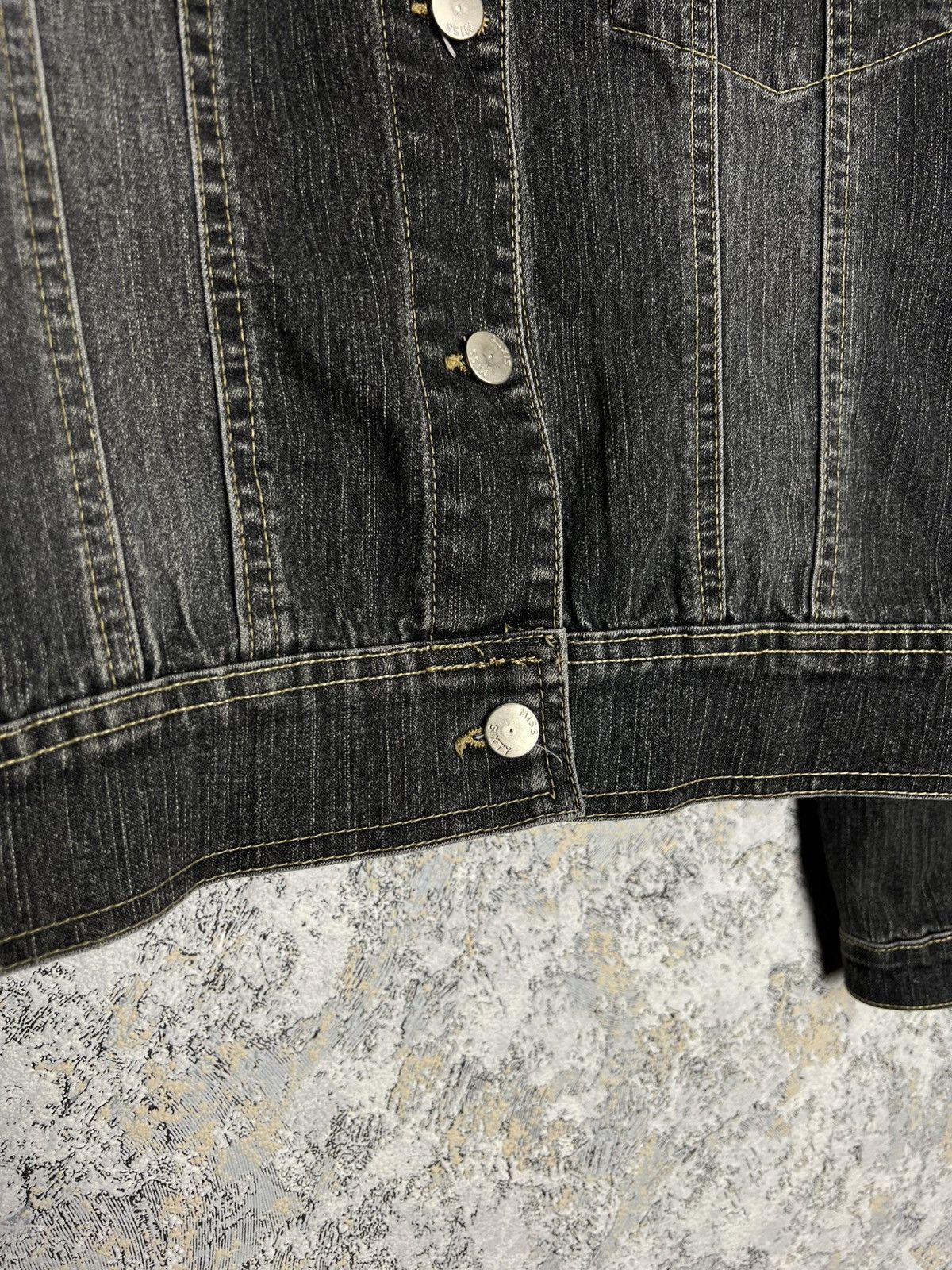 Miss Sixty × Vintage Vintage Y2K Miss Sixty Denim Jacket Size M Made in Italy Size XL / US 12-14 / IT 48-50 - 4 Thumbnail