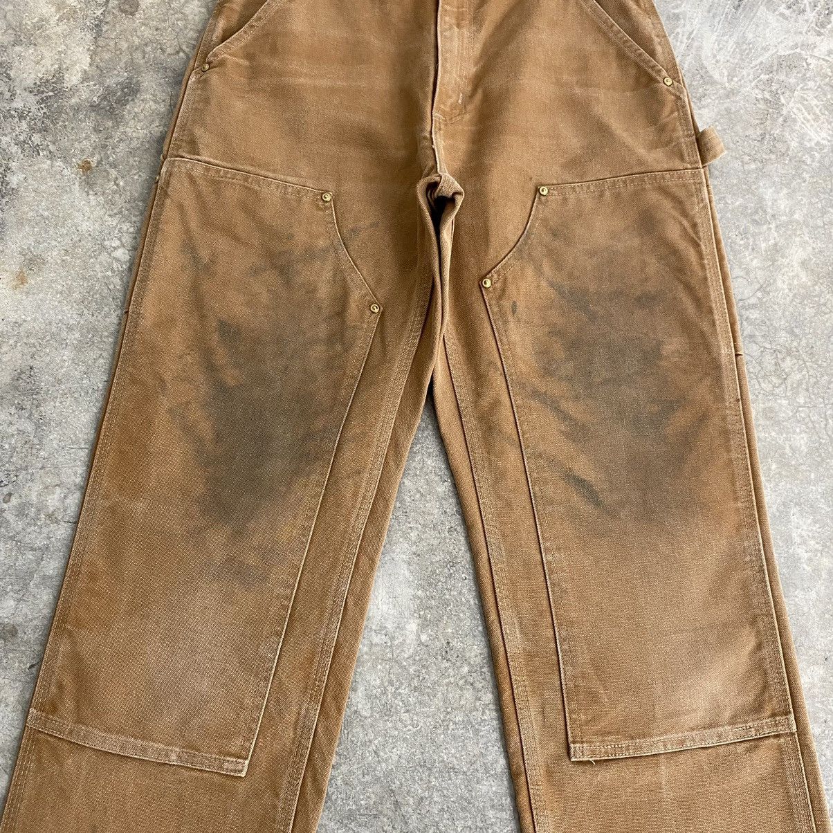 Carhartt Vintage Carhartt Double Knee Tan Dirty Carpenter Pants Size US 28 / EU 44 - 6 Thumbnail