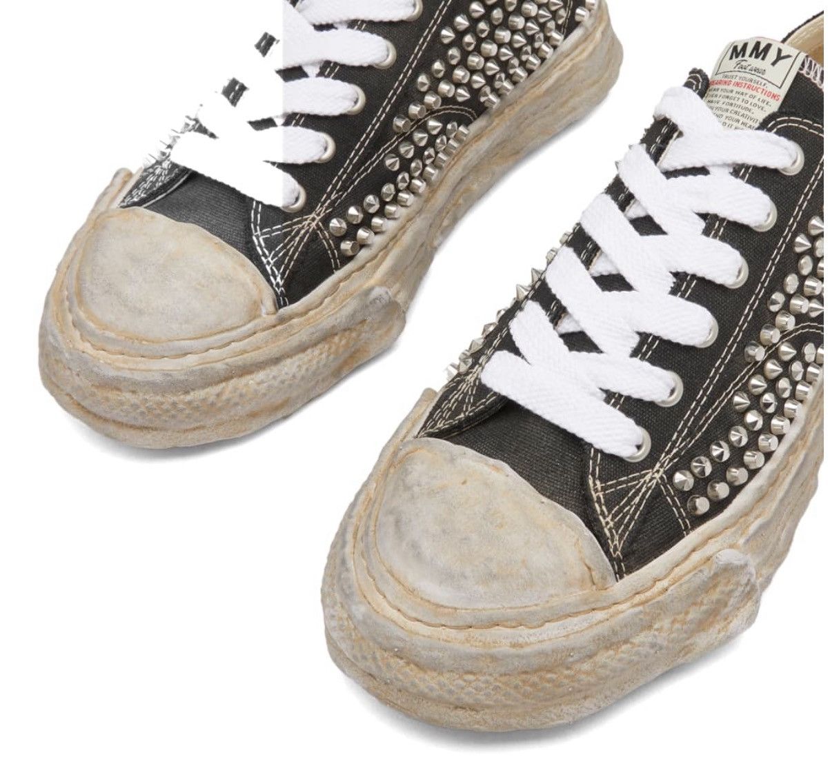 Maison MIHARA YASUHIRO Maison Miharayasuhiro Peterson original low studded sneakers Size US 9 / EU 42 - 4 Thumbnail