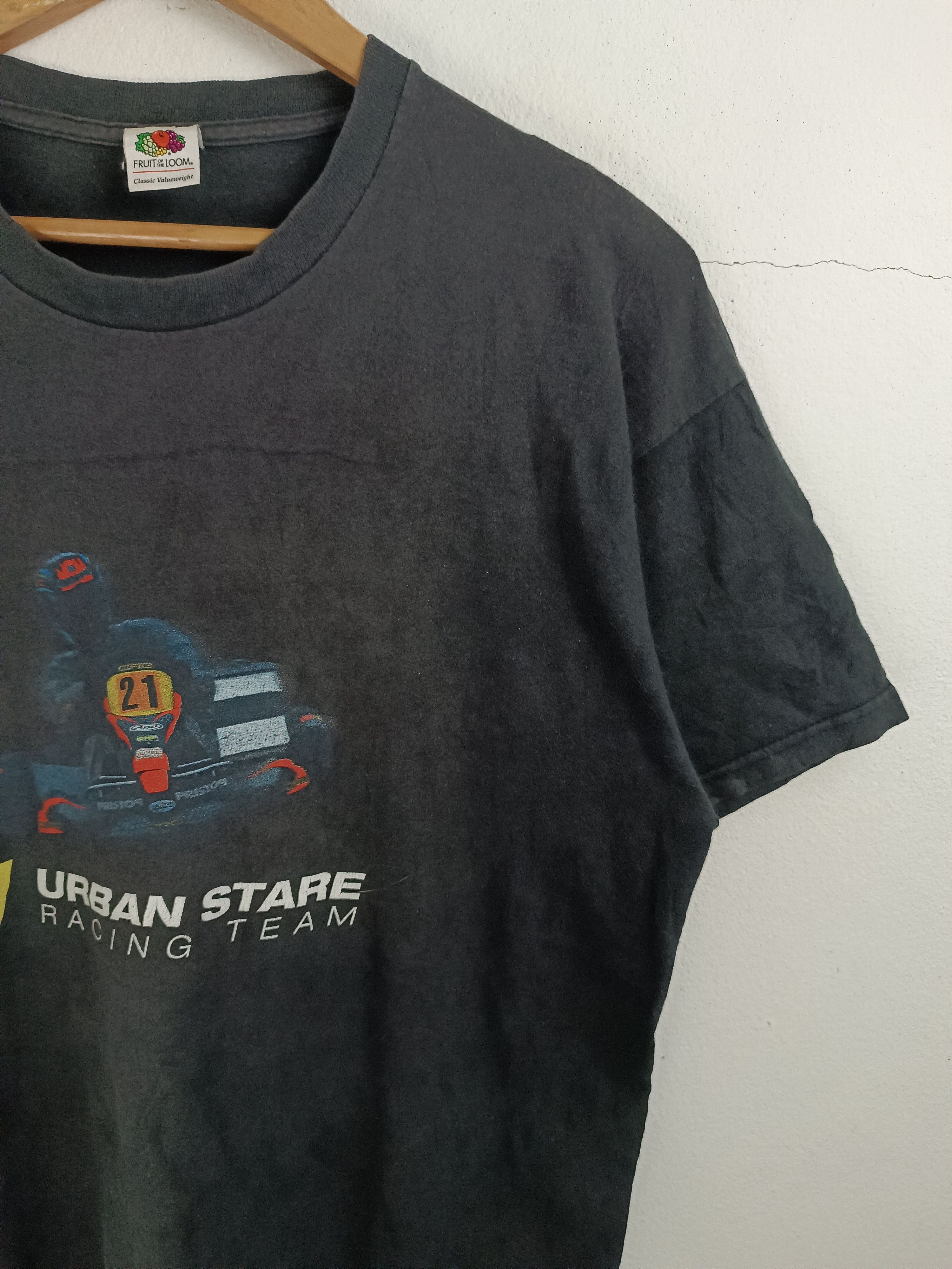 Vintage VINTAGE FADED URBAN STARE RACING TEAM GO KART F1 NASCAR DRAG Size US L / EU 52-54 / 3 - 6 Thumbnail