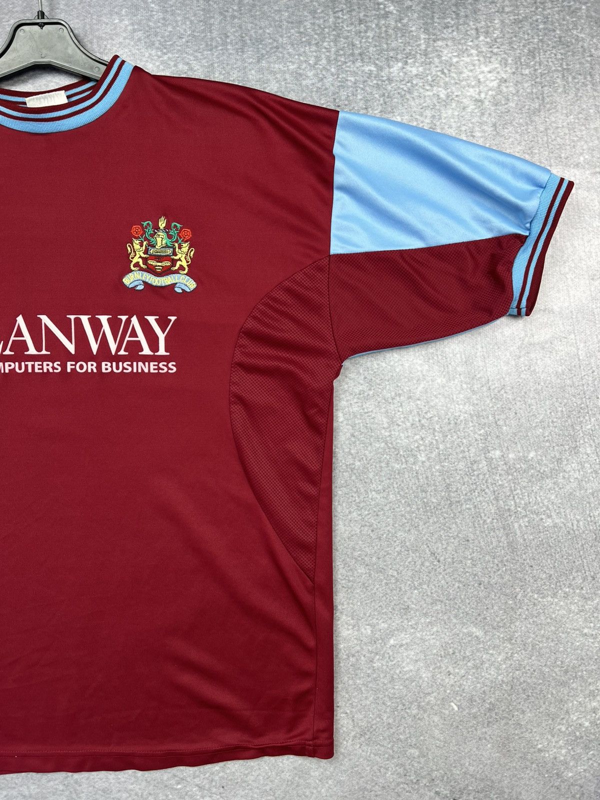 Vintage 2001/02 BURNLEY FC Vintage Super League Home Football Shirt Size US L / EU 52-54 / 3 - 3 Thumbnail