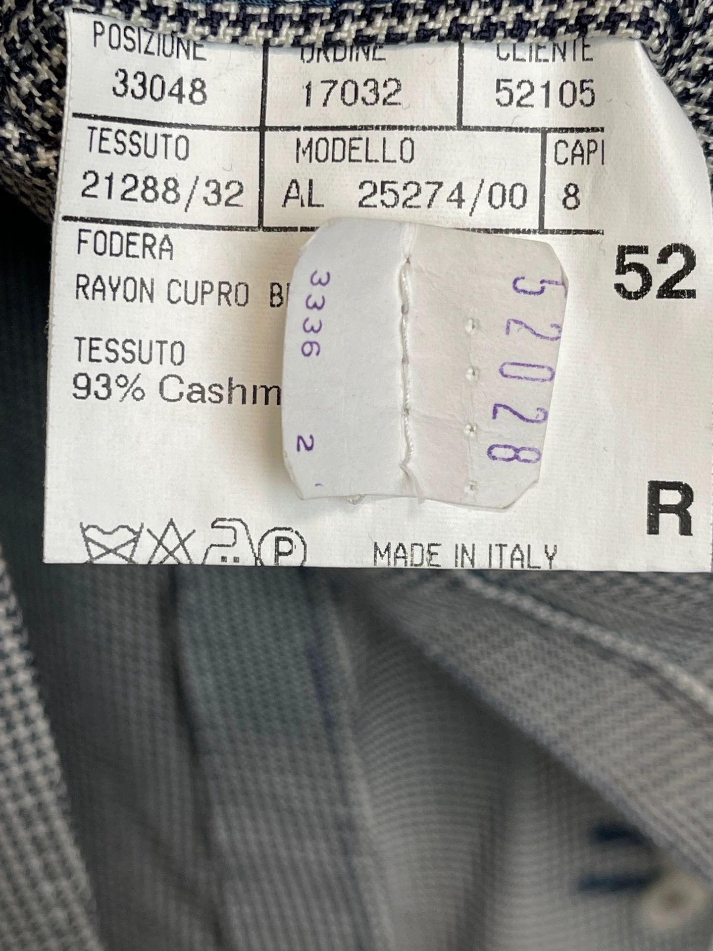 Canali Canali suit size 52 new Size 52R - 8 Thumbnail