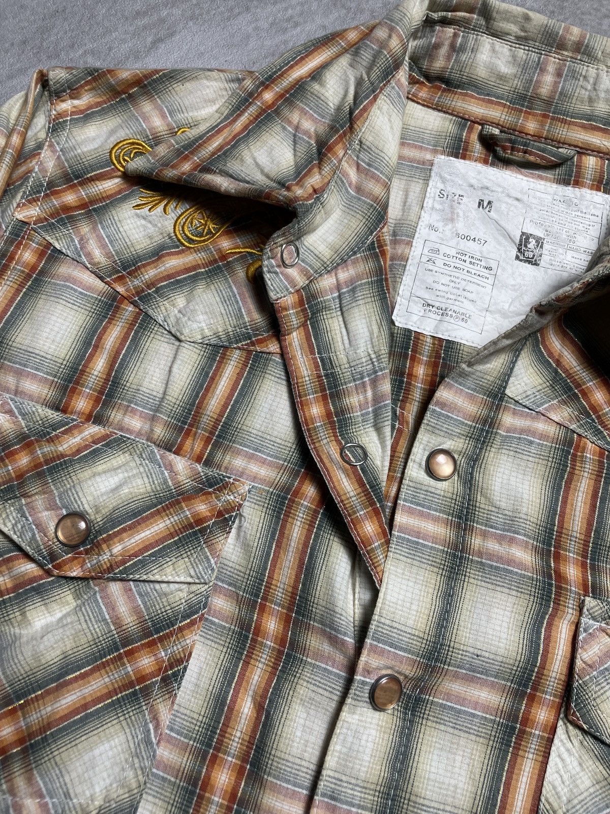 Tornado Mart 2000’s Agate Label - Western Tribal Button Shirt Size US M / EU 48-50 / 2 - 6 Thumbnail