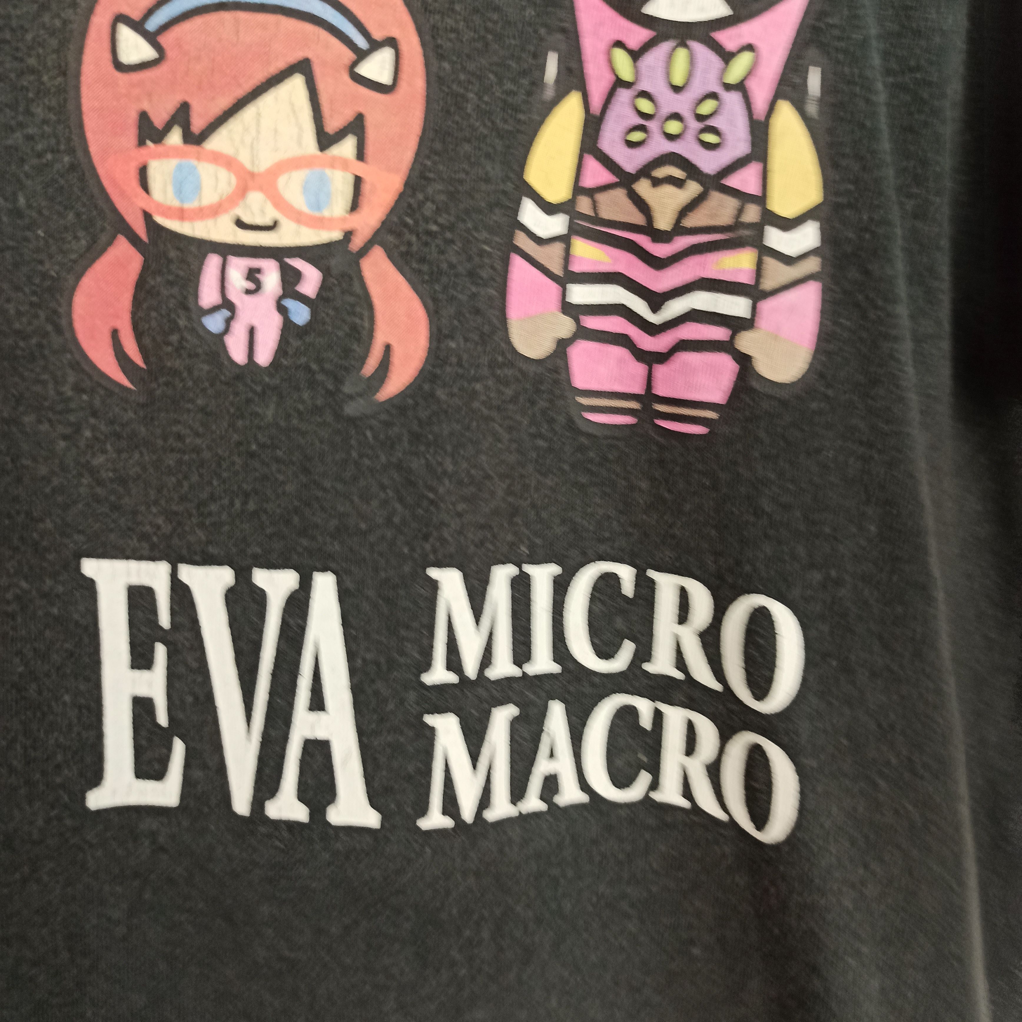 Anime Anime Evangelion EVA Micro Tshirt Faded Colour Size US M / EU 48-50 / 2 - 5 Thumbnail