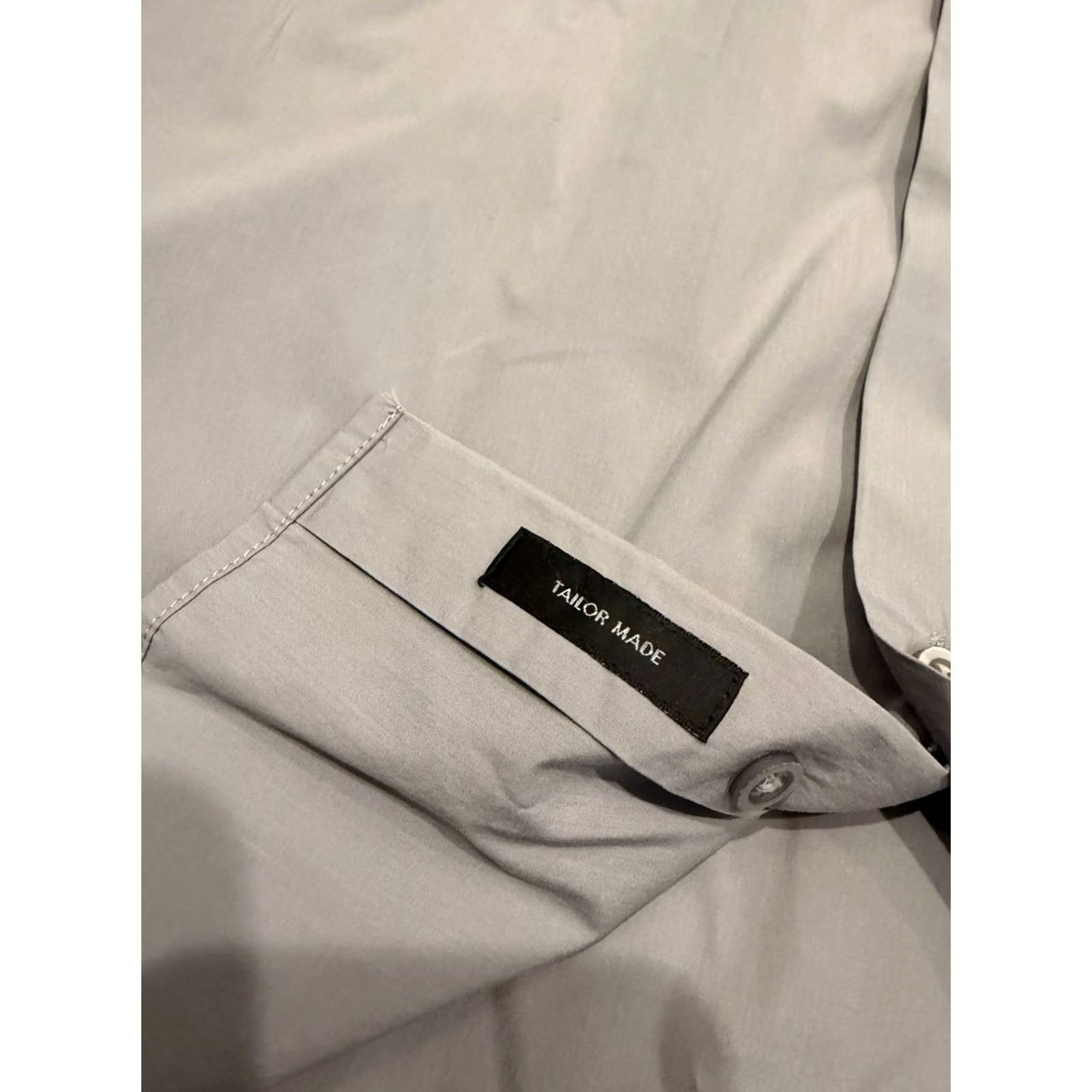 Jil Sander Jil Sander Shirt Men’s 15.5 39 Stripe Italy Gray Tailor Made Cut & Sew Button Up Shirt Fashion/Business Casual Dress Shirt Size US L / EU 52-54 / 3 - 4 Thumbnail