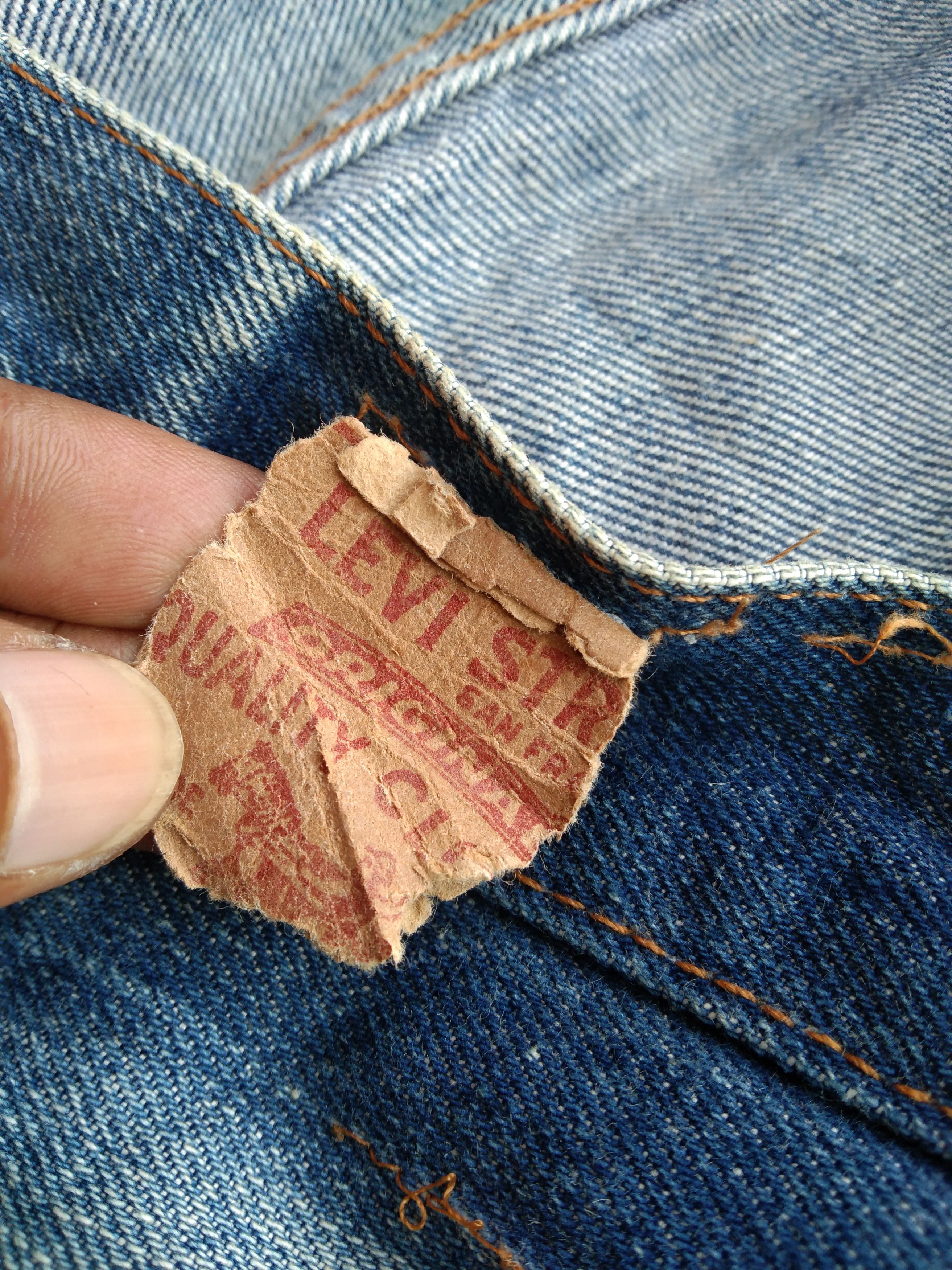 Levi's 70s Vintage Levi's 517 Button No 2 Talon 42 USA Zipper 36x30 Size US 36 / EU 52 - 5 Thumbnail