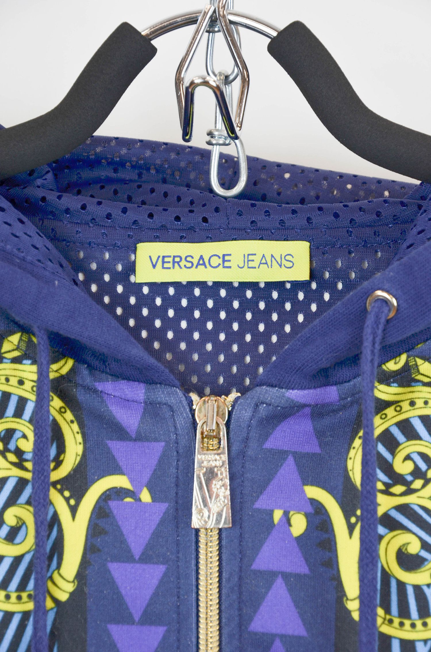 Versace Jeans Couture VERSACE JEANS Zip Up Hooded Jacket - XS Size XS / US 0-2 / IT 36-38 - 6 Thumbnail