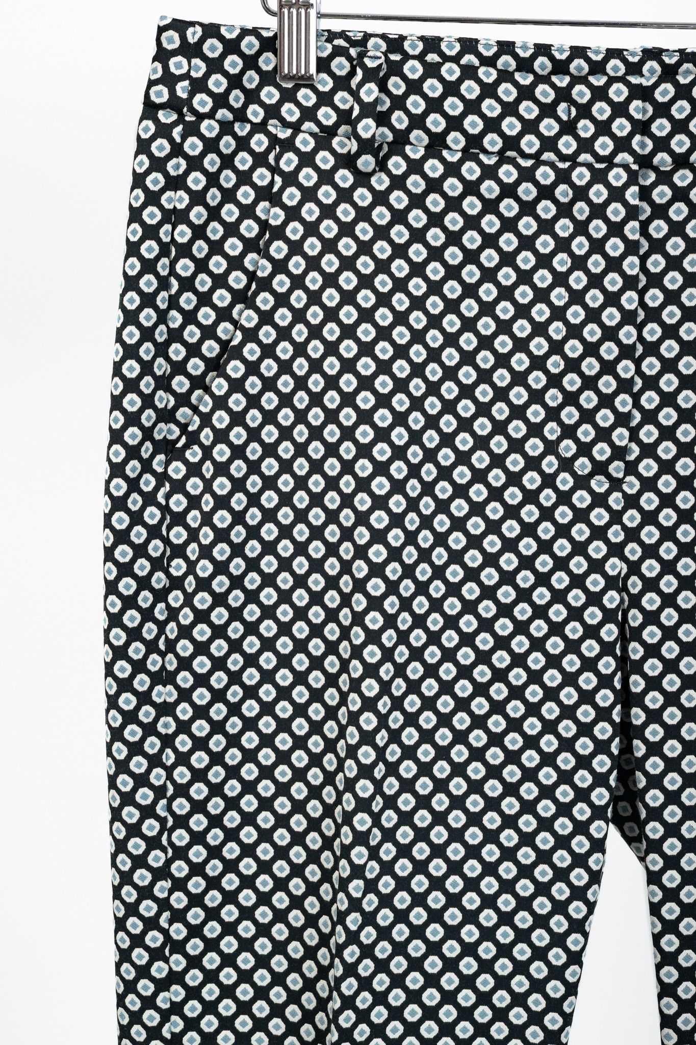 Weekend Max Mara Weekend Max Mara Capale Geometric High-Waisted Capri Size 32" / US 10 / IT 46 - 4 Thumbnail